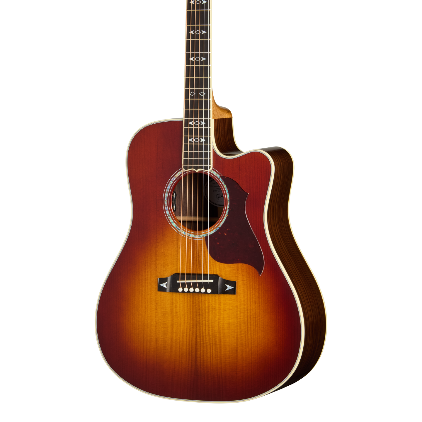 Gibson Songwriter Recording Artist EC Rosewood Burst w/case