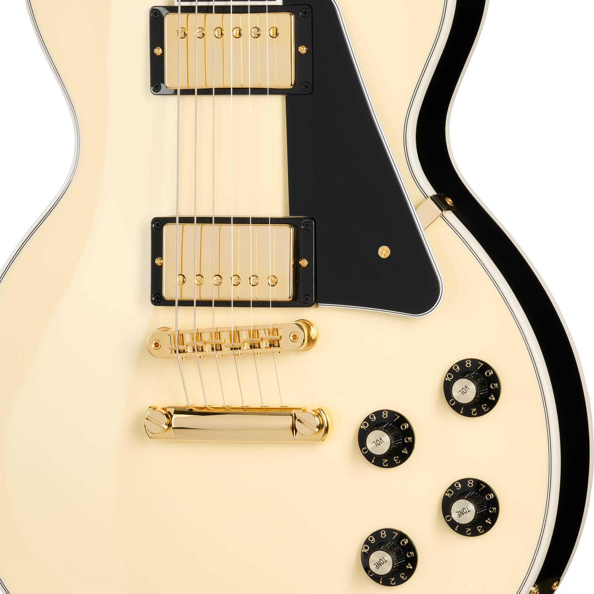 Gibson Les Paul Custom 70s Electric Guitar - Buttercream Top