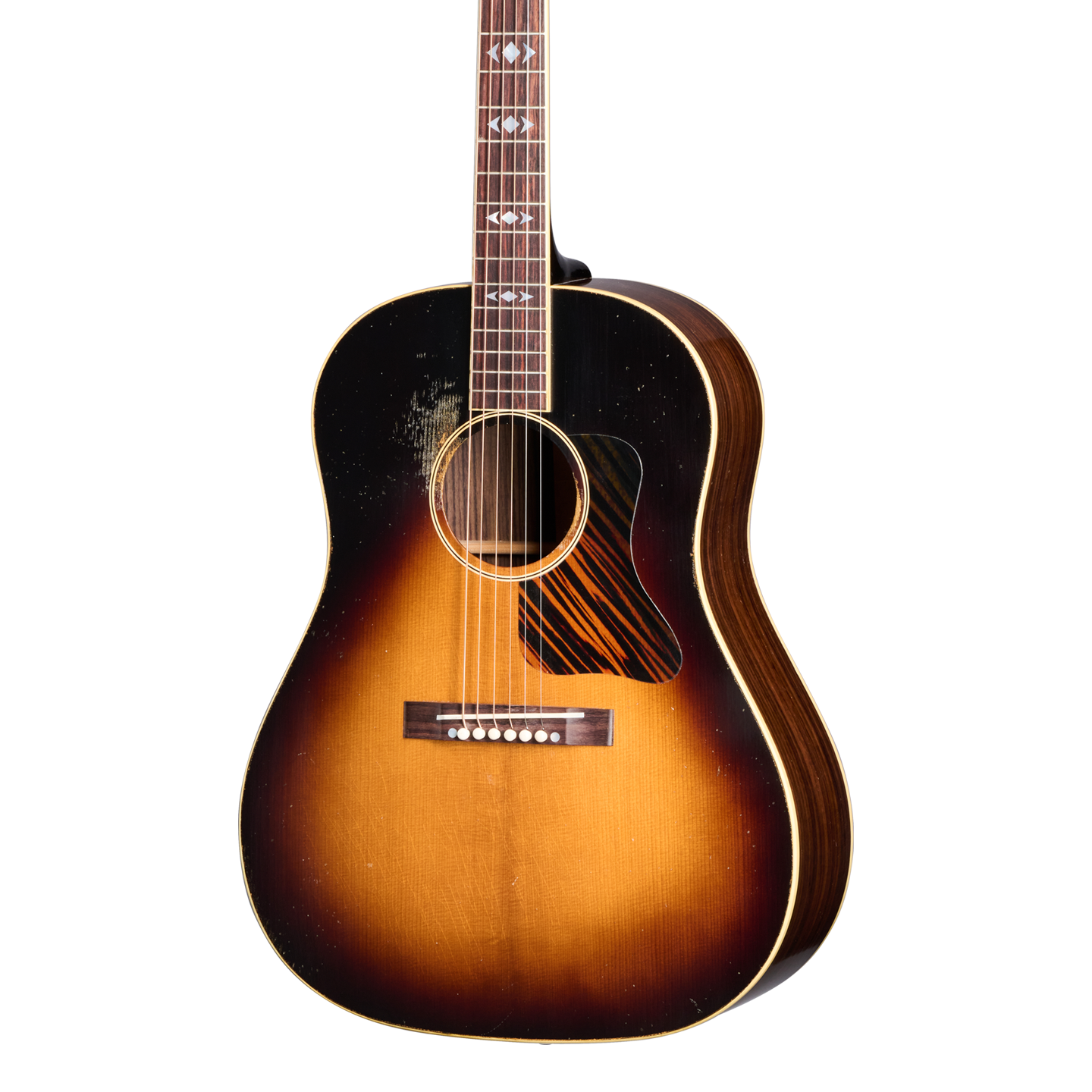 Gibson 1936 Advanced Jumbo Heavy Aged Vintage Sunburst w/case
