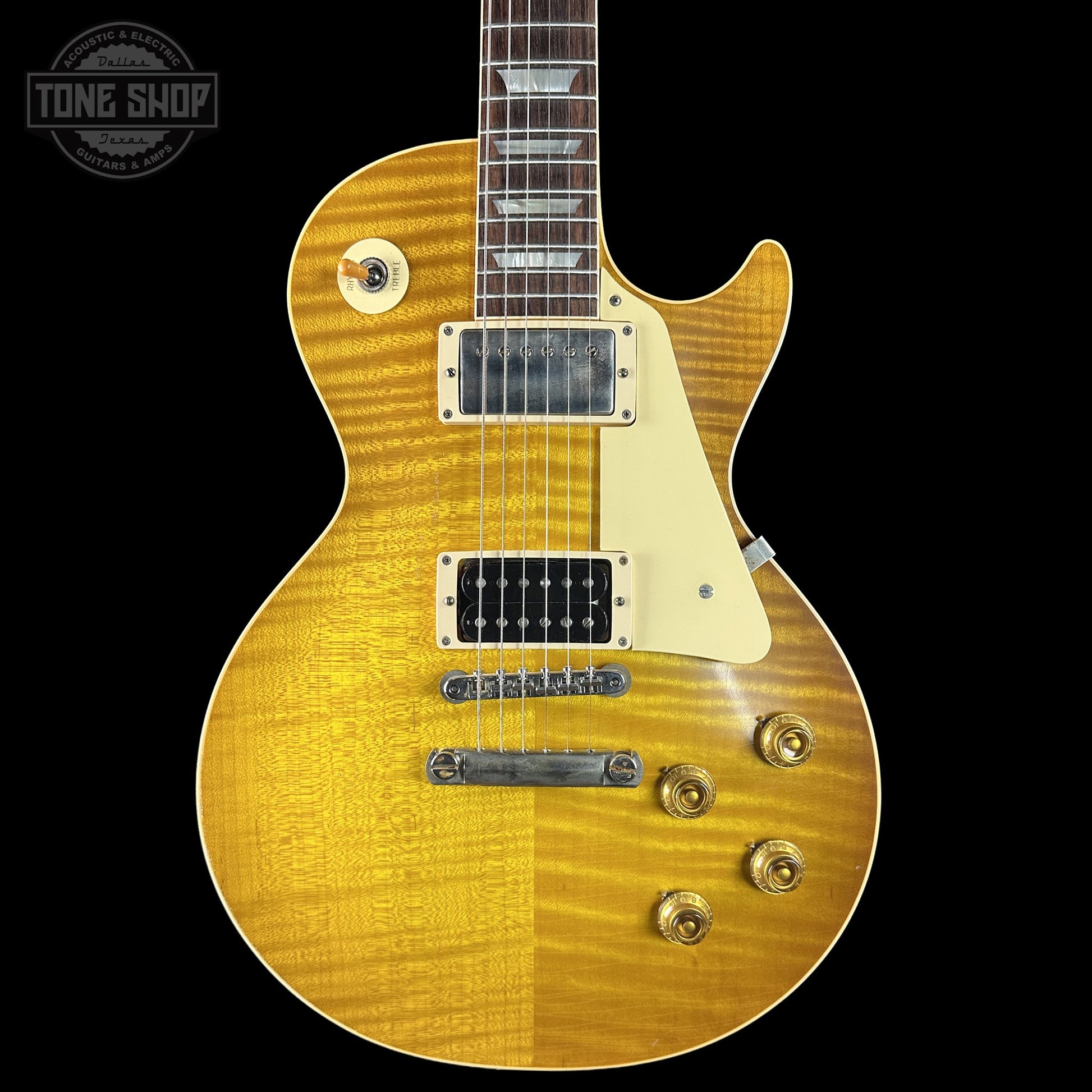 Gibson Custom Dealer Select 1959 Les Paul Chambered Lemon Burst Light Aged w/case 941840
