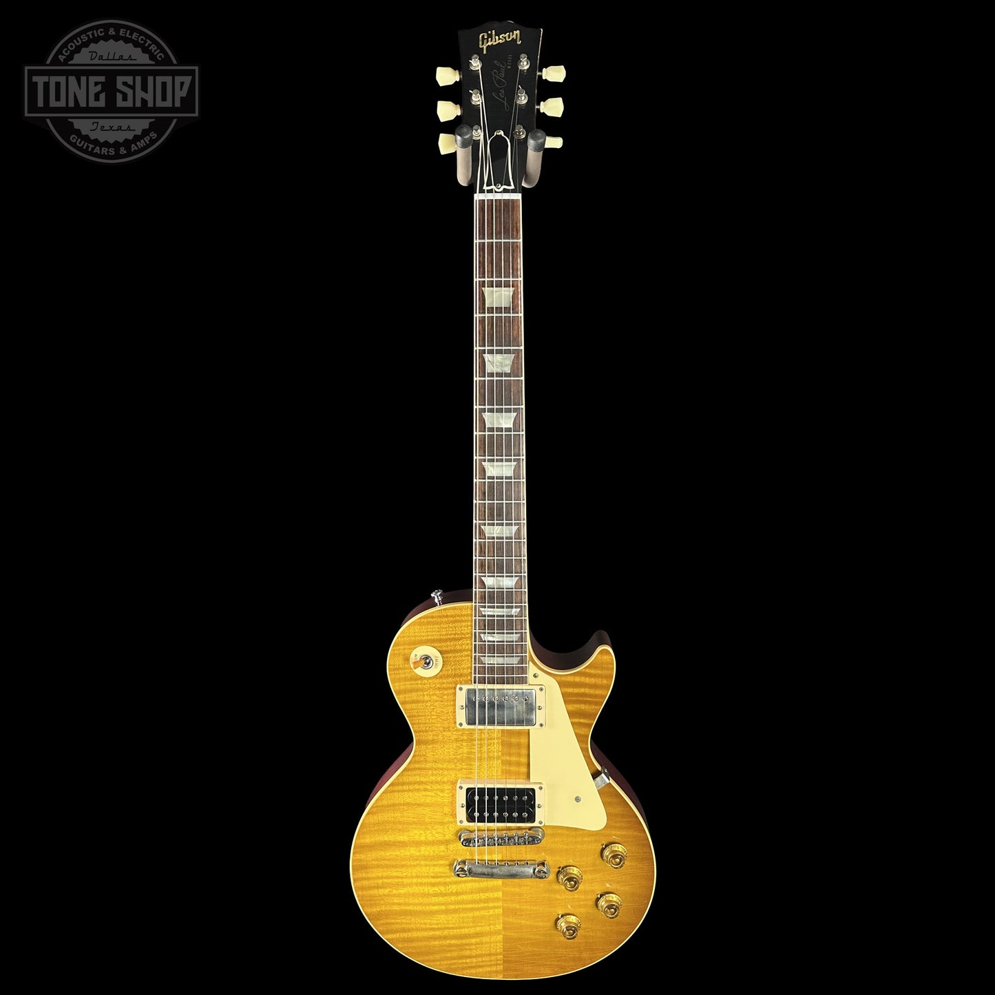 Gibson Custom Dealer Select 1959 Les Paul Chambered Lemon Burst Light Aged w/case 941840