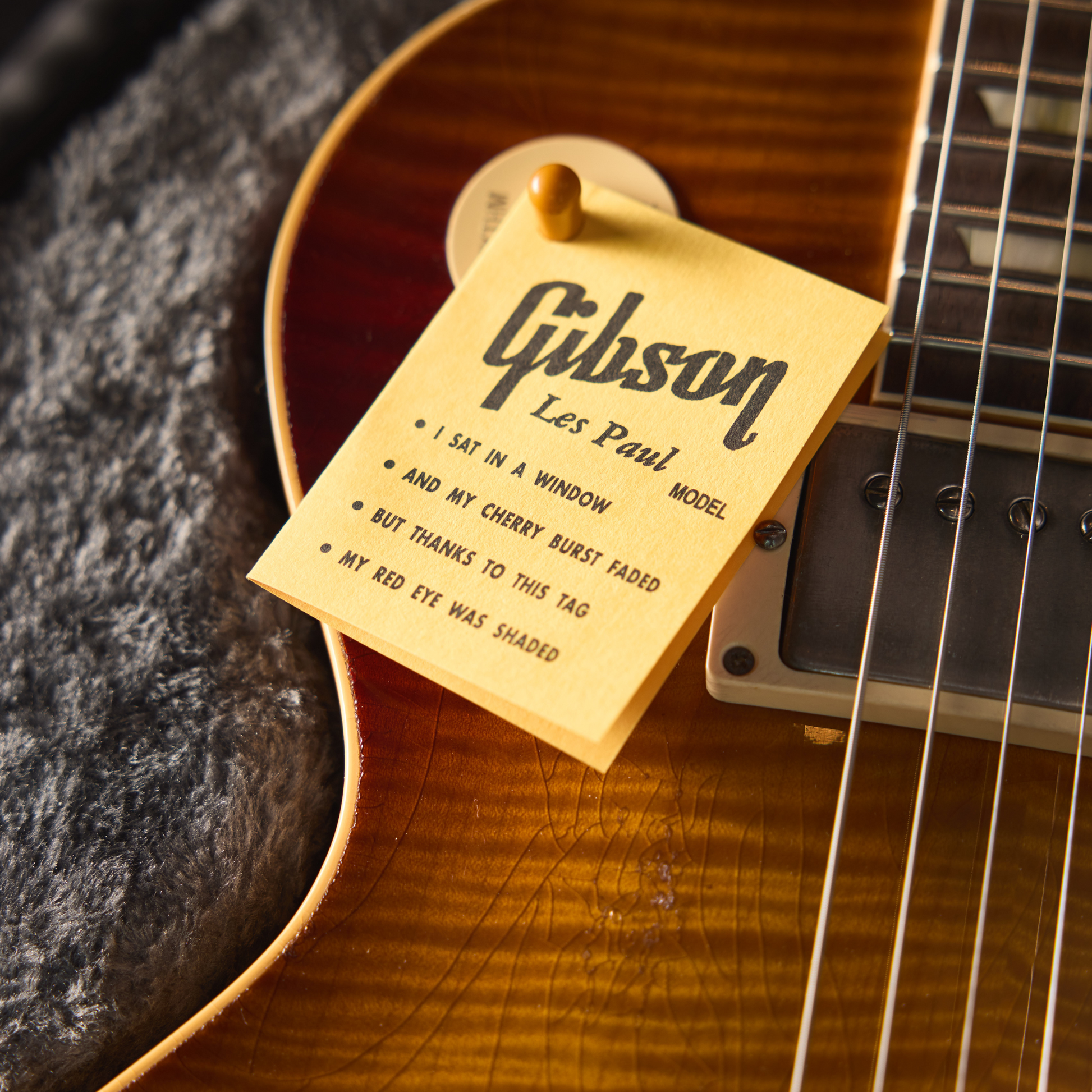 Gibson Custom Jason Isbell "Red Eye" 1959 Les Paul Standard Collector's Edition, Red Eye Burst