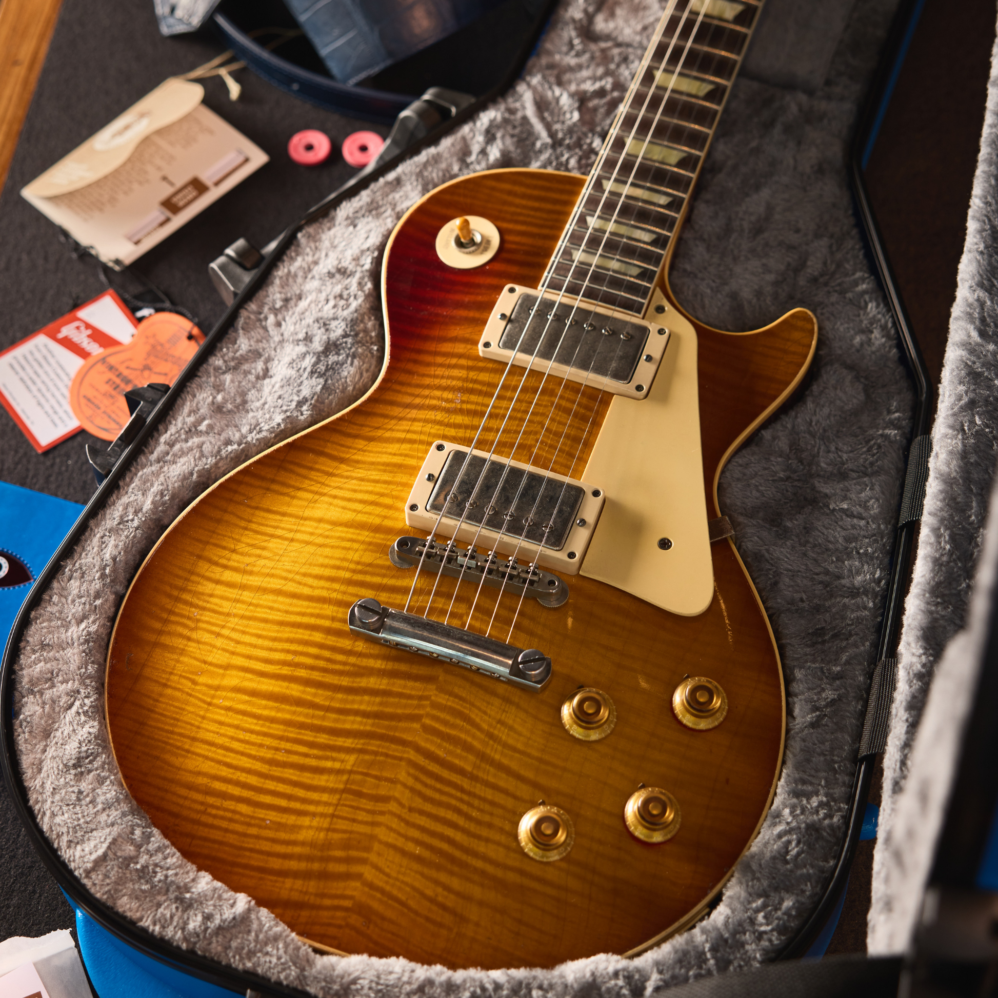 Gibson Custom Jason Isbell "Red Eye" 1959 Les Paul Standard Collector's Edition, Red Eye Burst