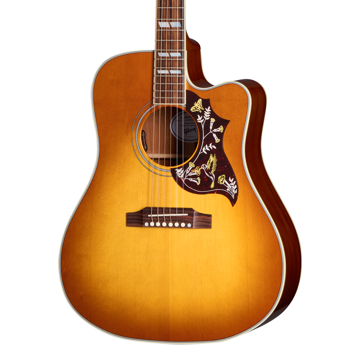 Gibson Hummingbird Standard EC Heritage Cherry Sunburst w/case
