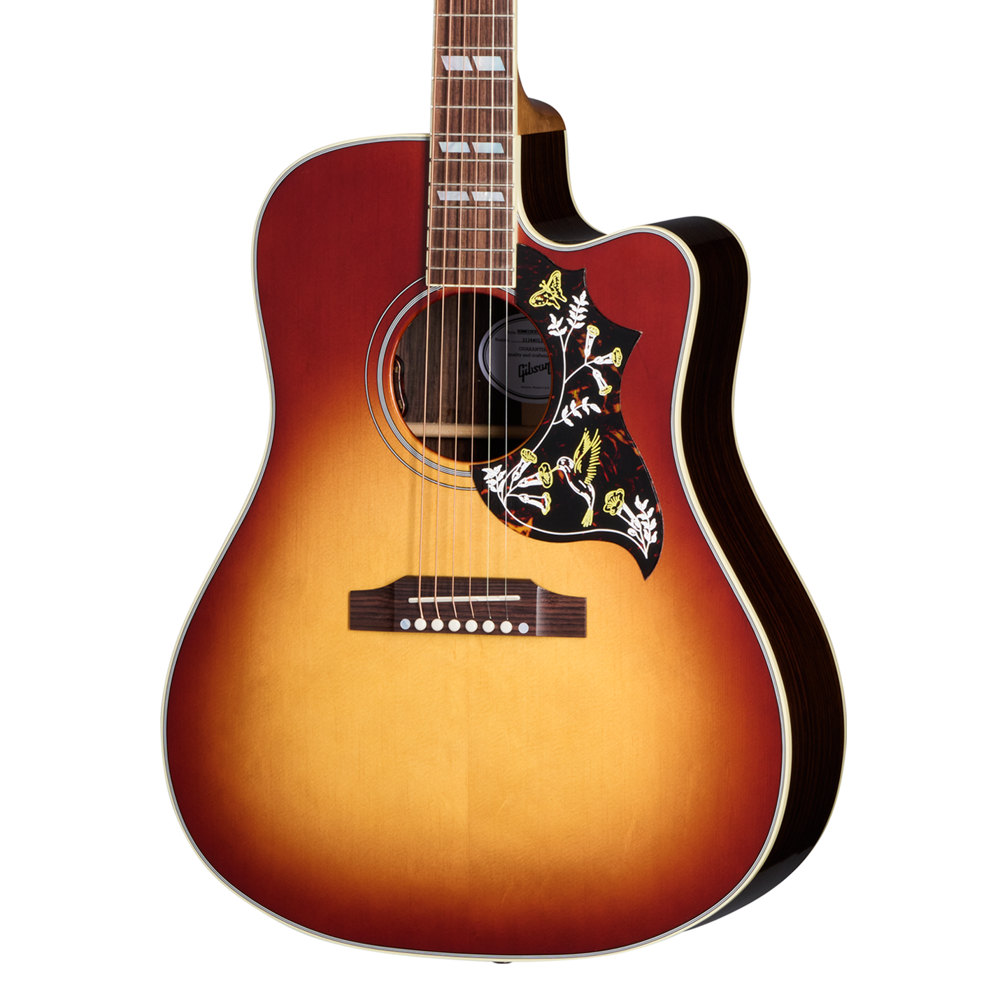 Gibson Hummingbird Standard Rosewood EC Rosewood Burst  w/case
