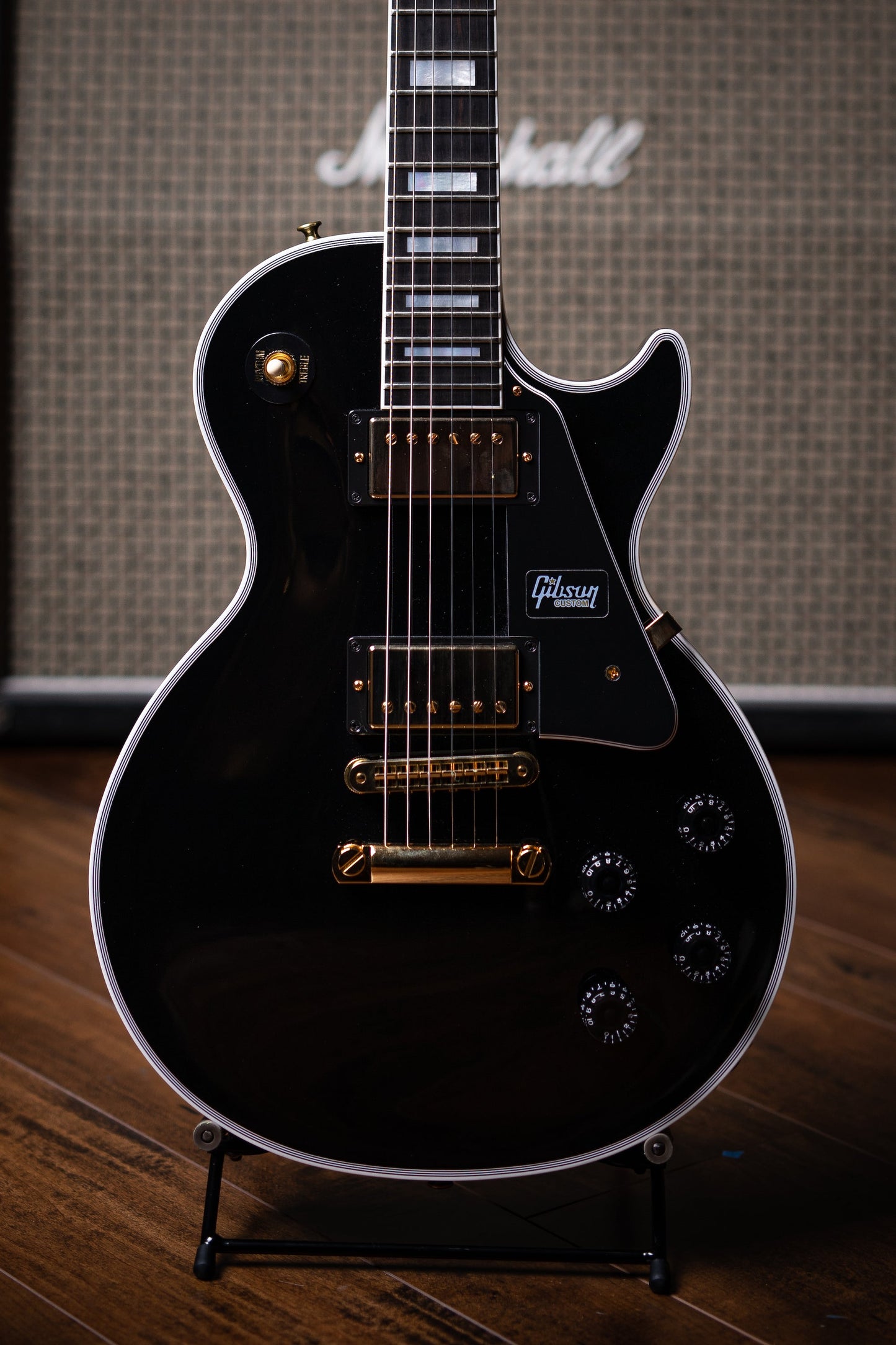 Gibson Les Paul Custom Electric Guitar - Ebony