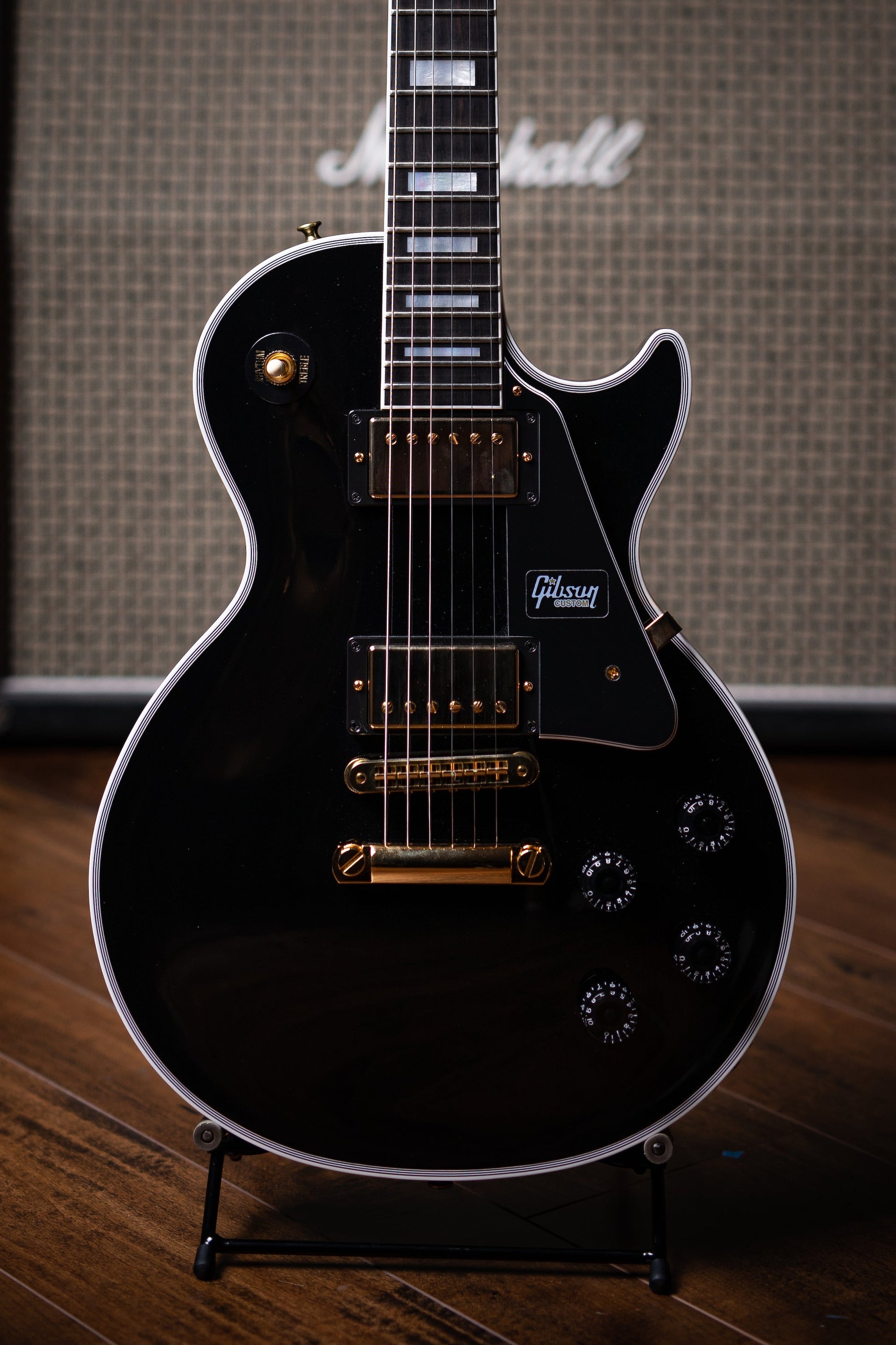 Gibson Les Paul Custom Electric Guitar - Ebony