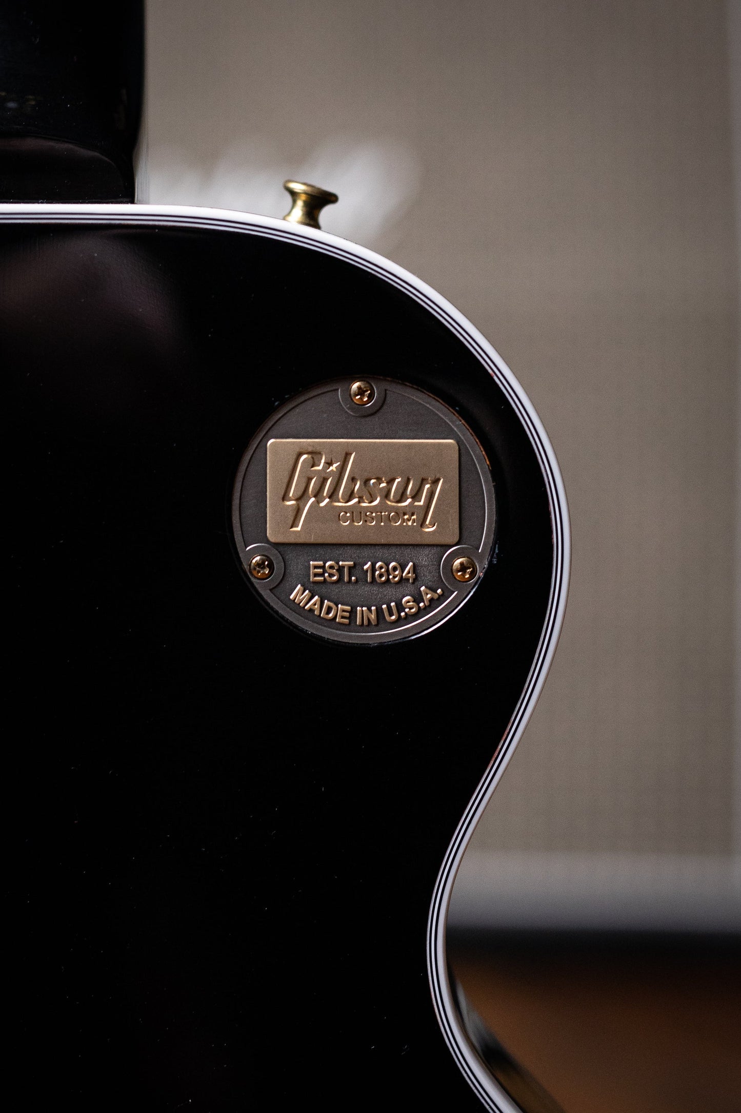 Gibson Les Paul Custom Electric Guitar - Ebony