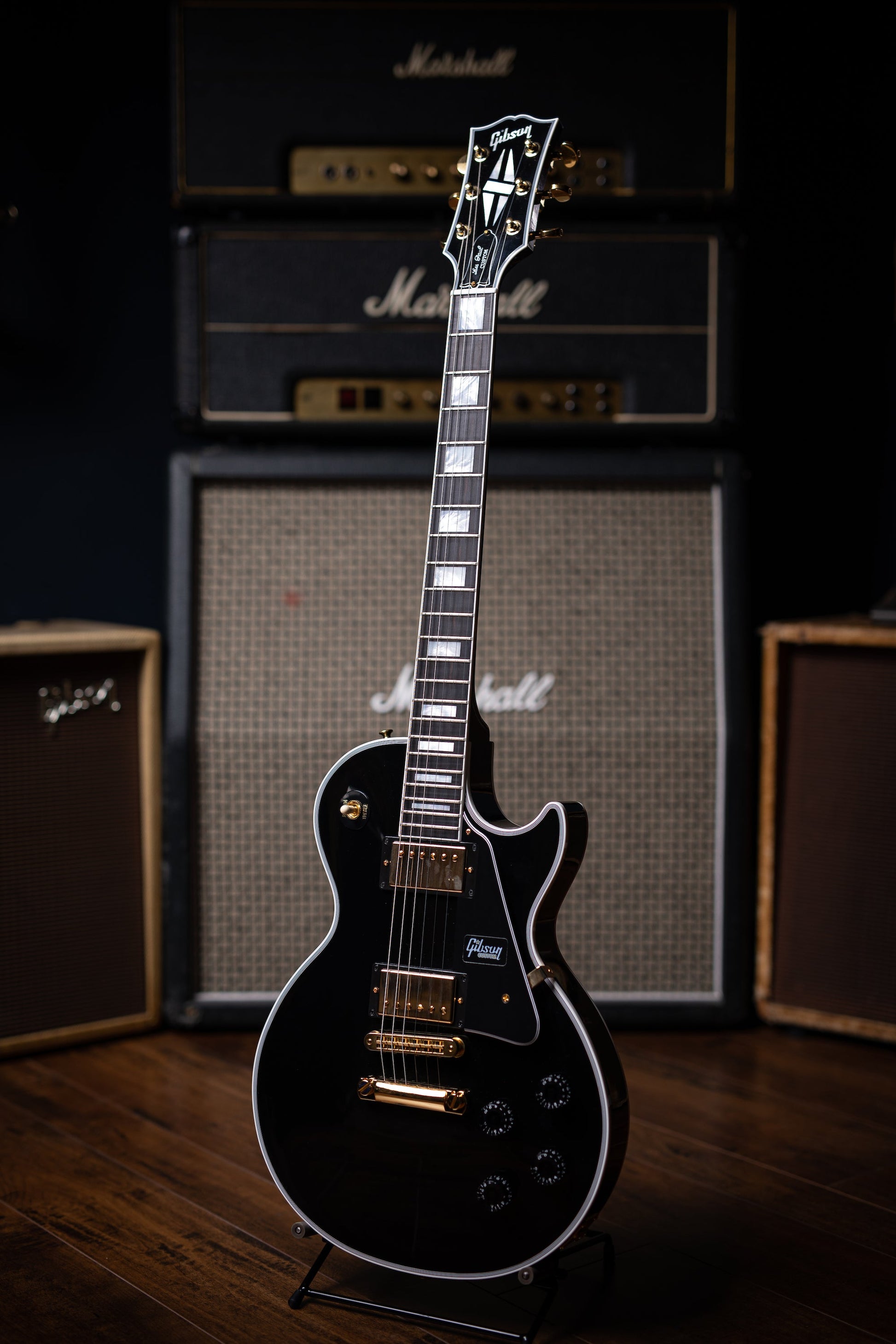 Gibson Les Paul Custom Electric Guitar - Ebony