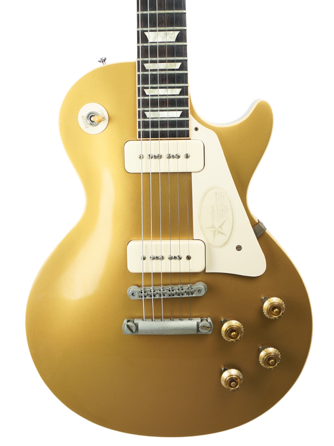 SOLD - Gibson Custom Historic VOS LPR-6 1956 Reissue Gold Top – USA 2011