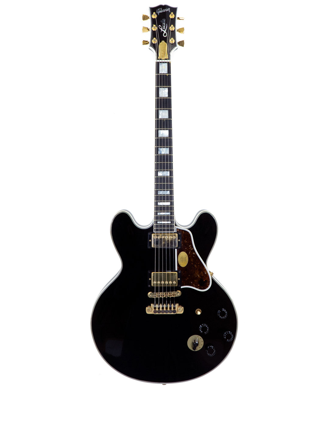SOLD - Gibson Lucille Signed by BB King and Eric Clapton – USA 2000