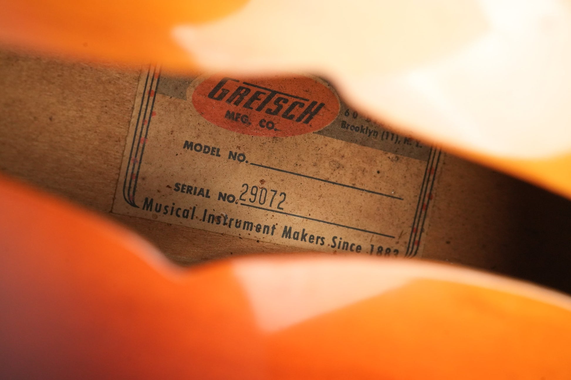 Gretsch 6117 Double Anniversary Sunburst 1958