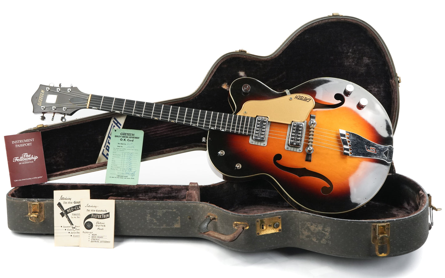 Gretsch 6117 Double Anniversary Sunburst 1958