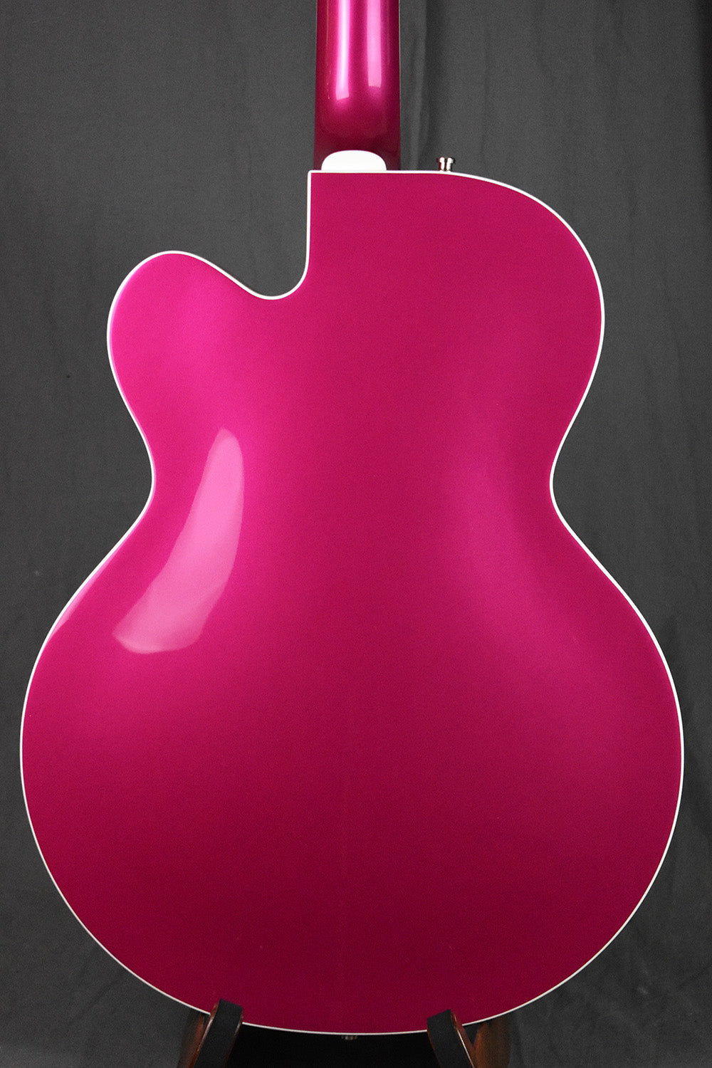 2018 Gretsch Brian Setzer Signature Hot Rod Magenta Prototype Thinline 2.25" (Owned by Brian Setzer)