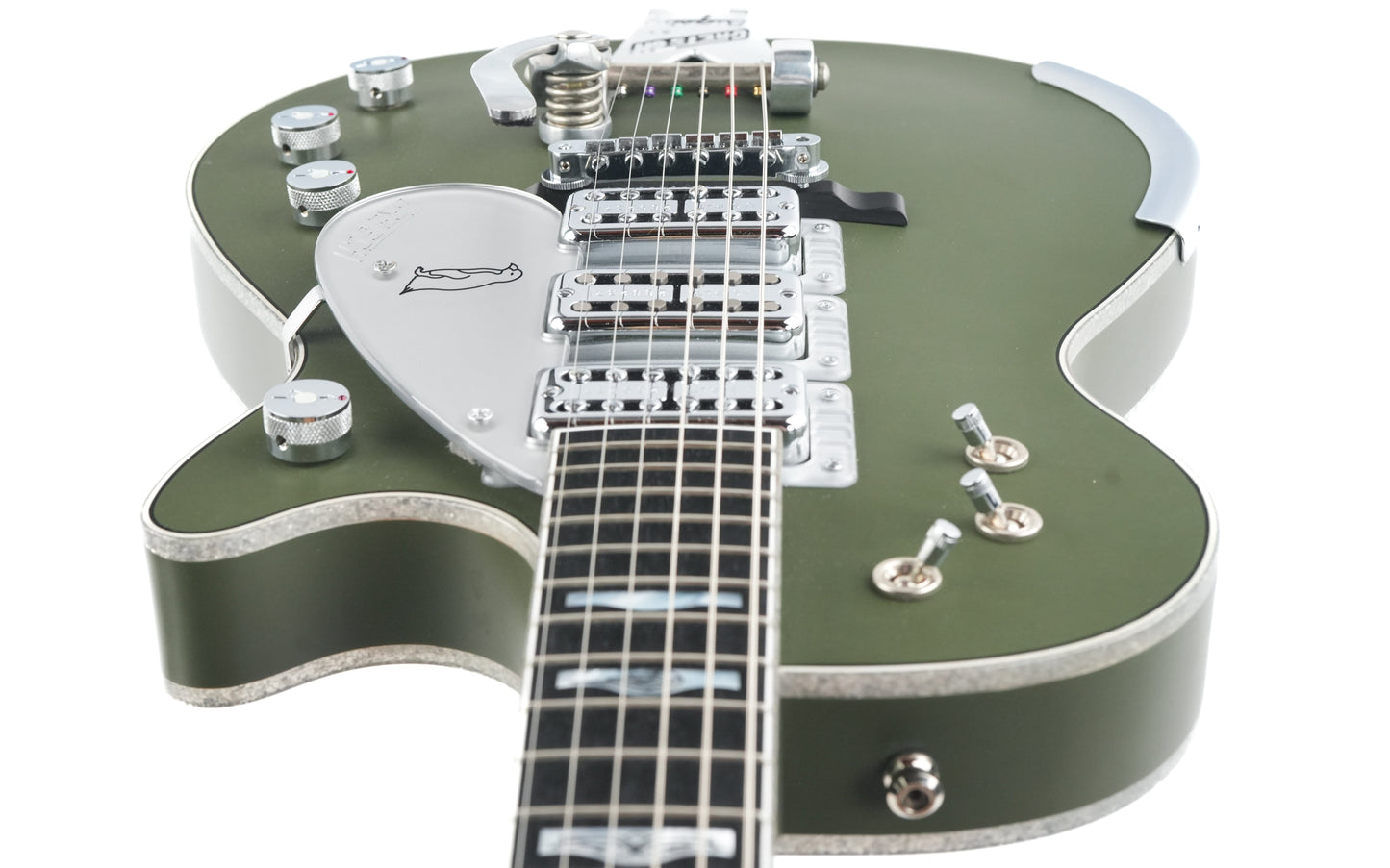 Gretsch Custom Shop G6134 CS Olive Drab Penguin Masterbuilt Stephen Stern 2020