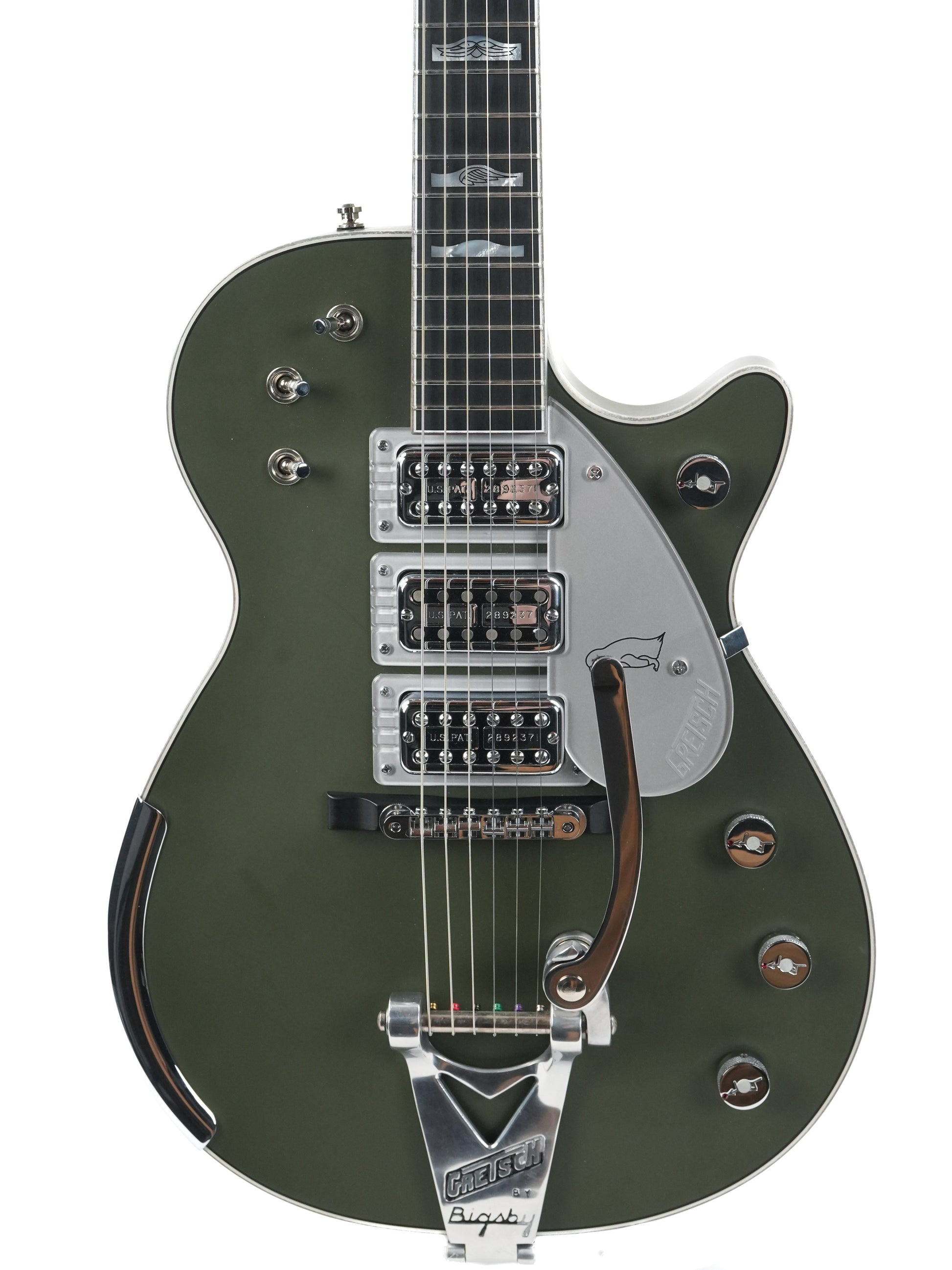 Gretsch Custom Shop G6134 CS Olive Drab Penguin Masterbuilt Stephen Stern 2020