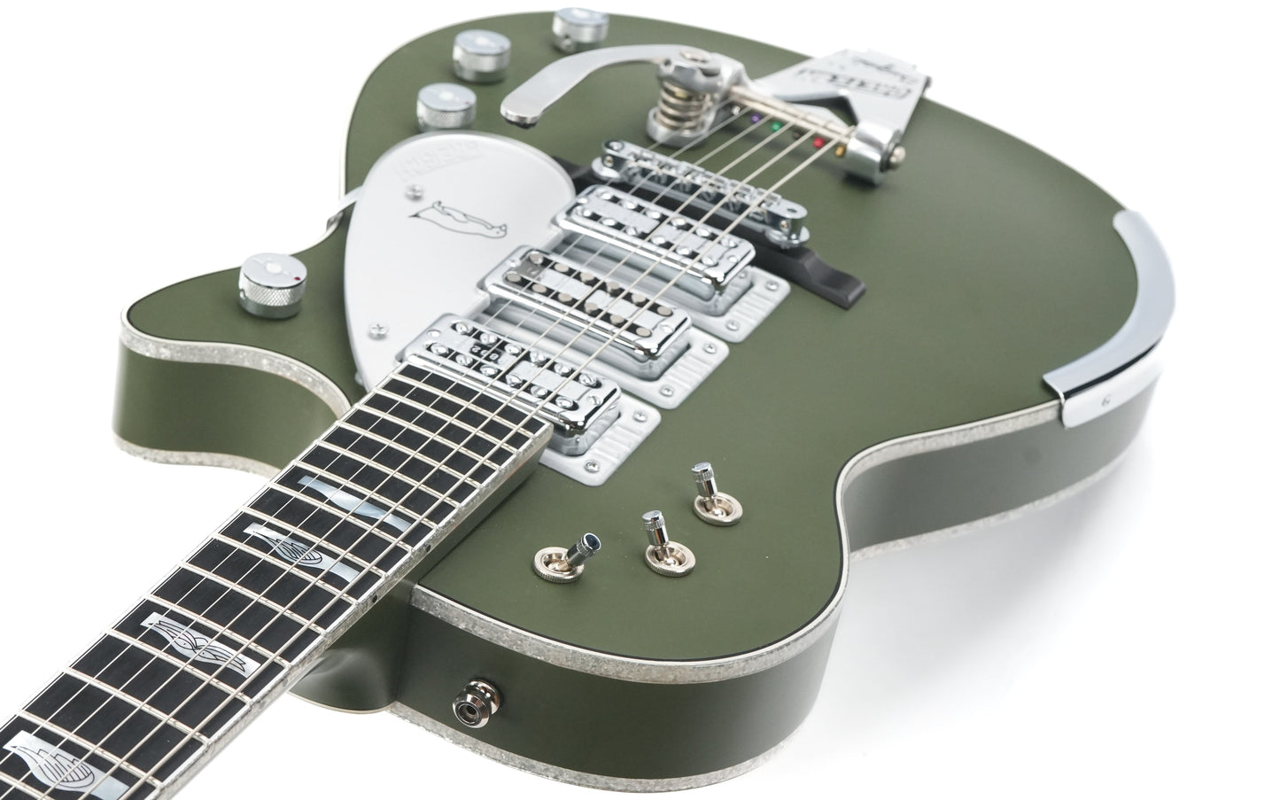 Gretsch Custom Shop G6134 CS Olive Drab Penguin Masterbuilt Stephen Stern 2020