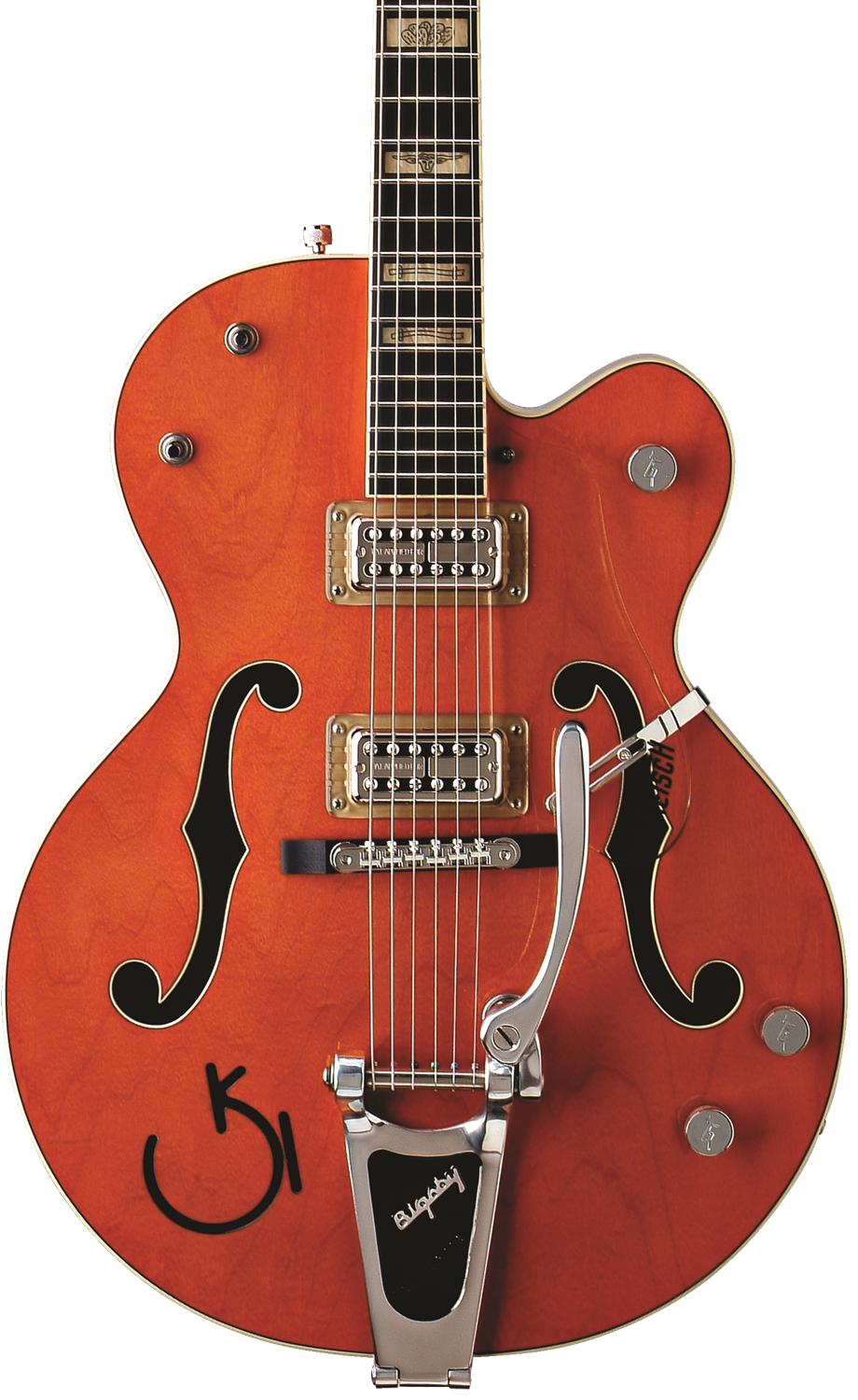Gretsch G6120RHH Reverend Horton Heat Orange Stain Bigsby w/case