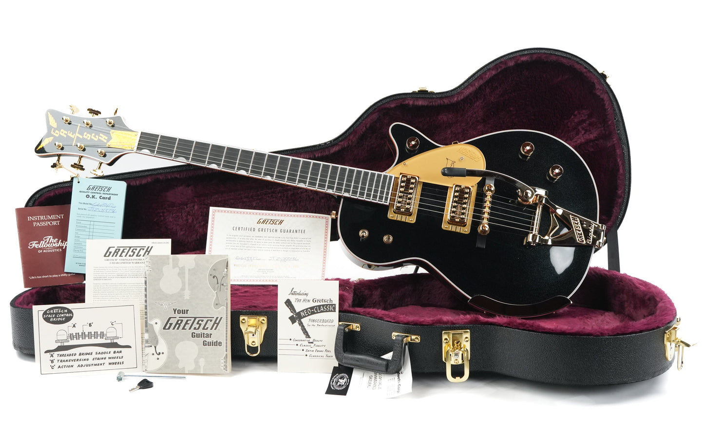 Gretsch G6134TG 58 Limited Edition 1958 Custom Penguin Emerald Night