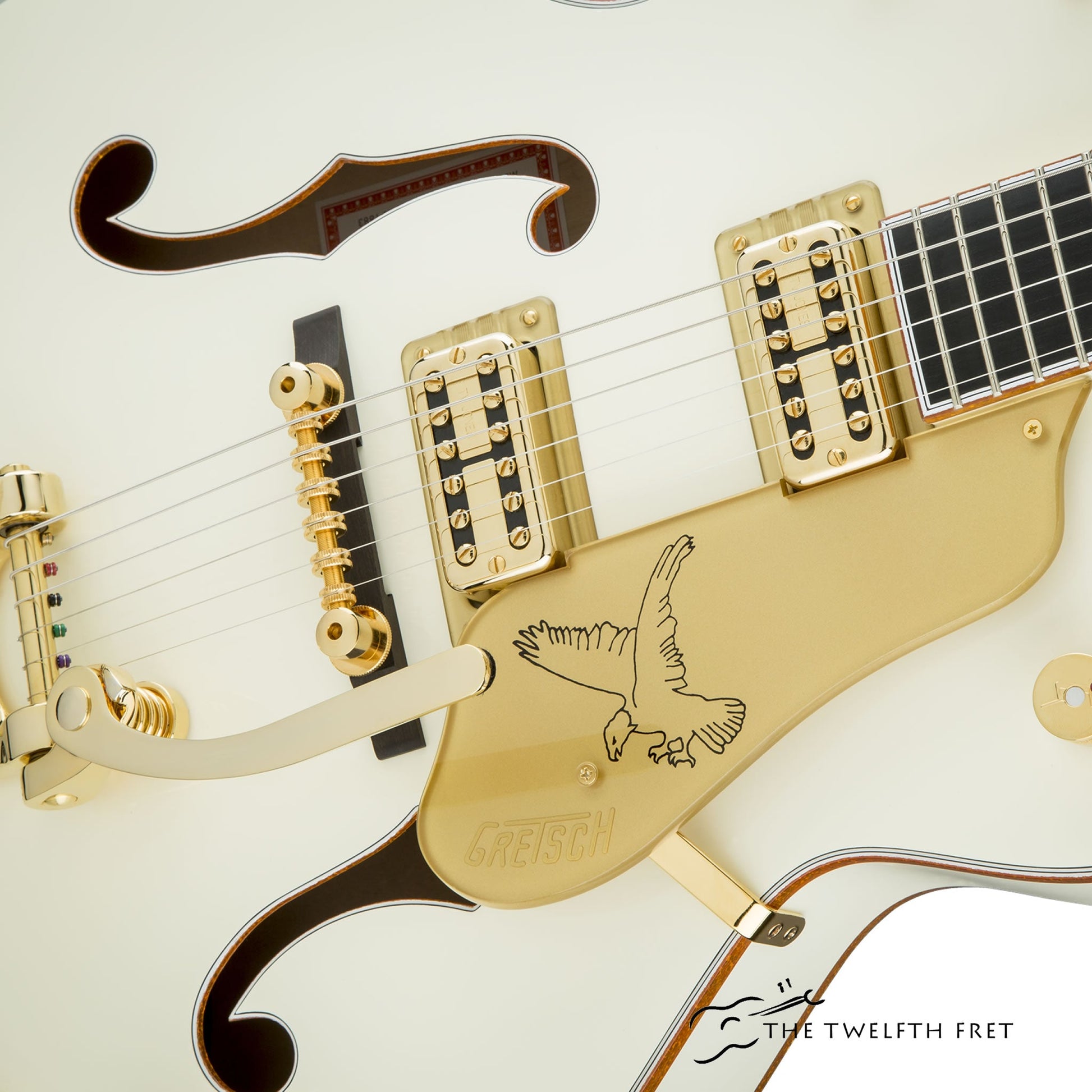 Gretsch G6136T-59 Vintage Select Edition '59 White Falcon Electric Guitar