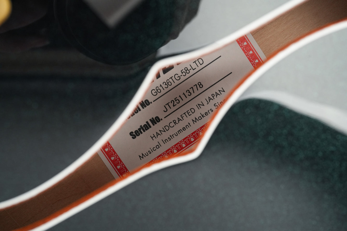 Gretsch G6136TG 58 Limited Edition 1958 Custom Falcon Emerald Night