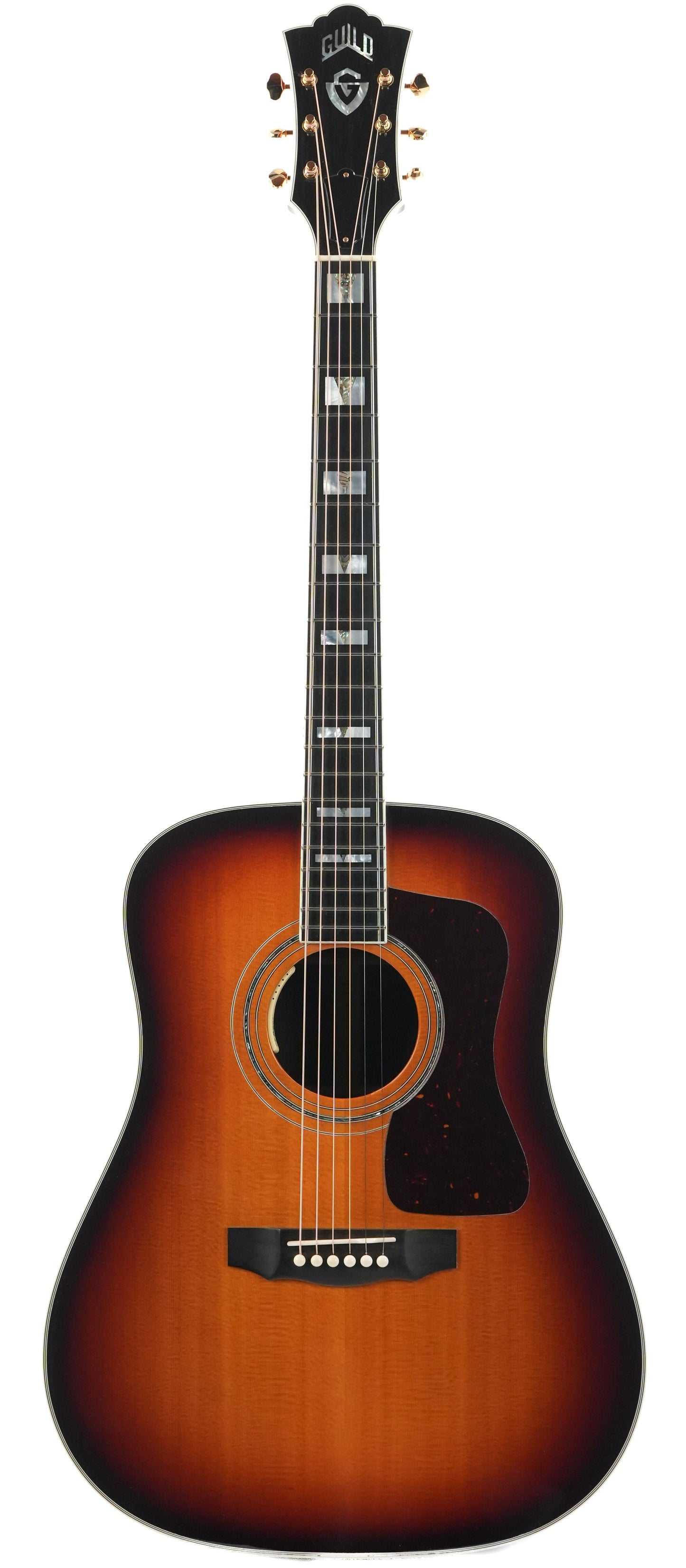 Guild D55E Indian Rosewood  Sitka Spruce Antique Burst 2021