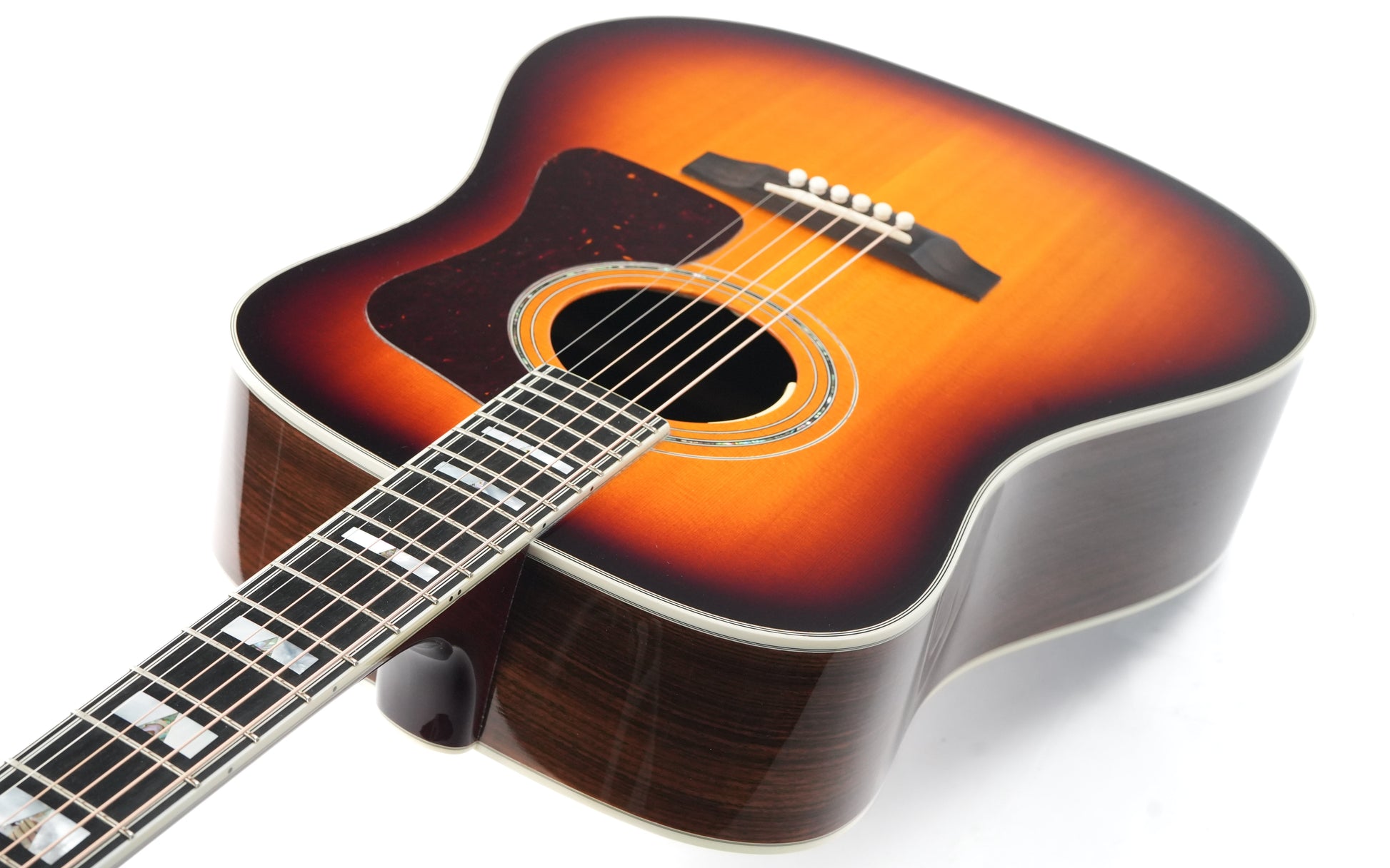 Guild D55E Indian Rosewood  Sitka Spruce Antique Burst 2021