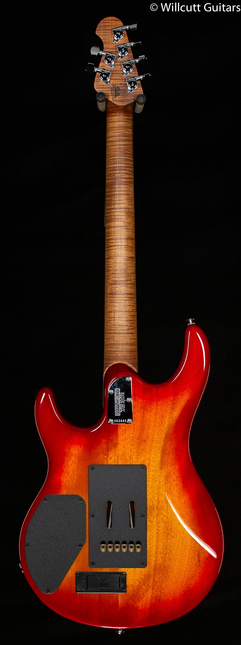 Ernie Ball Music Man Luke III HH Maple Top Lava Burst Quilt (842)