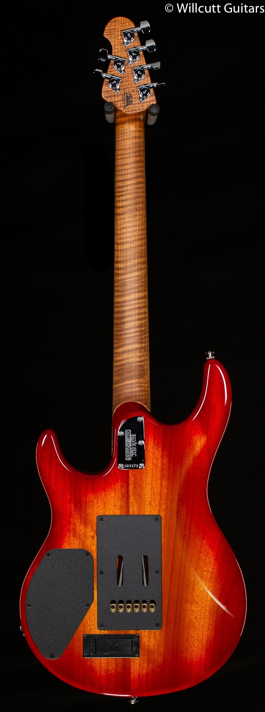 Ernie Ball Music Man Luke III HH Maple Top Lava Burst Quilt (372)