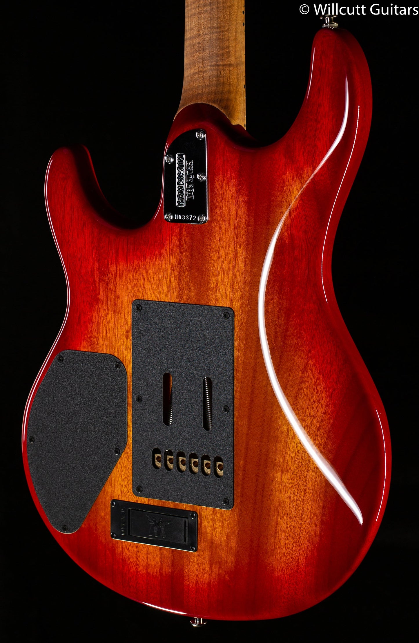 Ernie Ball Music Man Luke III HH Maple Top Lava Burst Quilt (372)