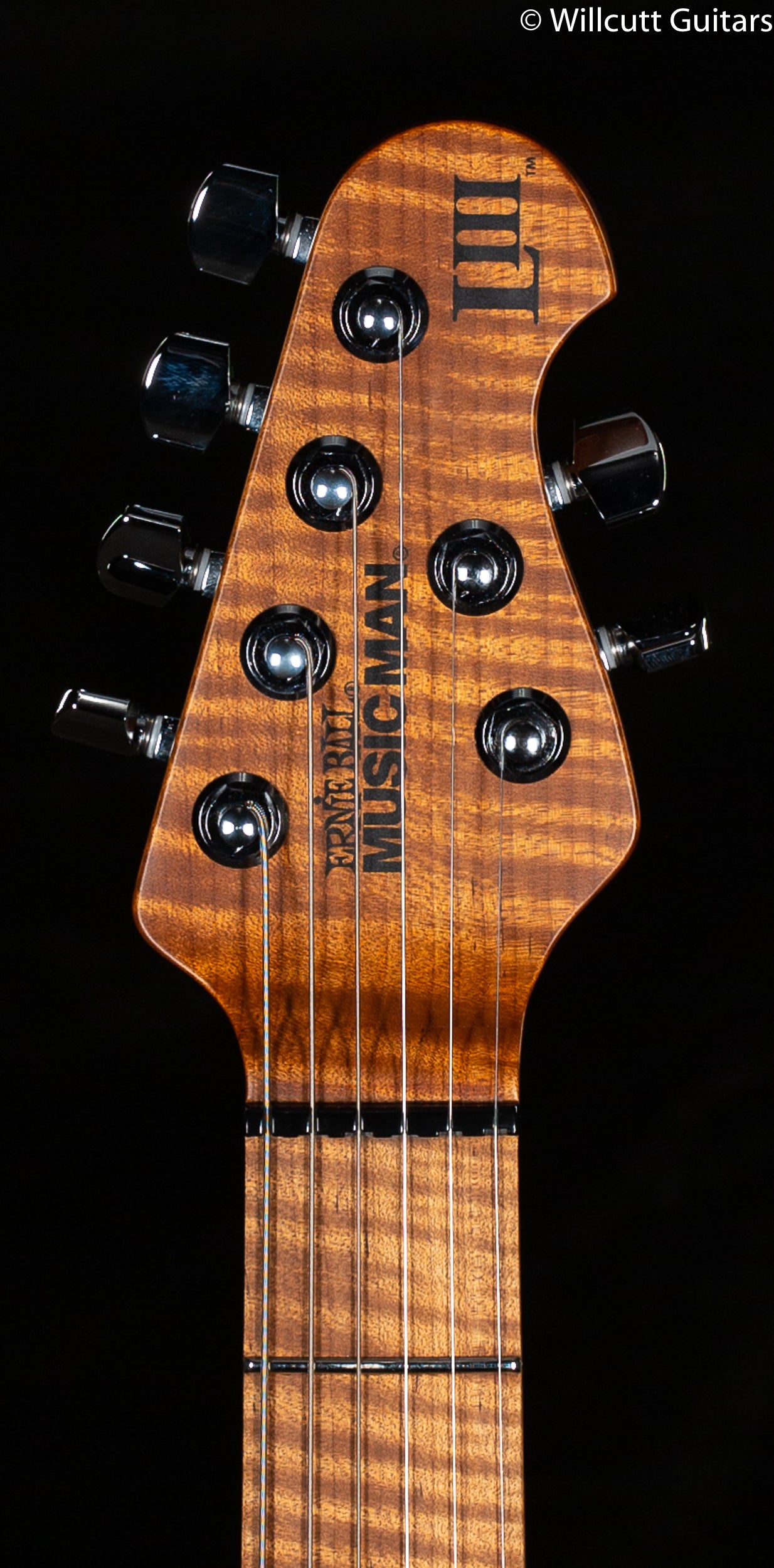 Ernie Ball Music Man Luke III HH Maple Top Lava Burst Quilt (372)