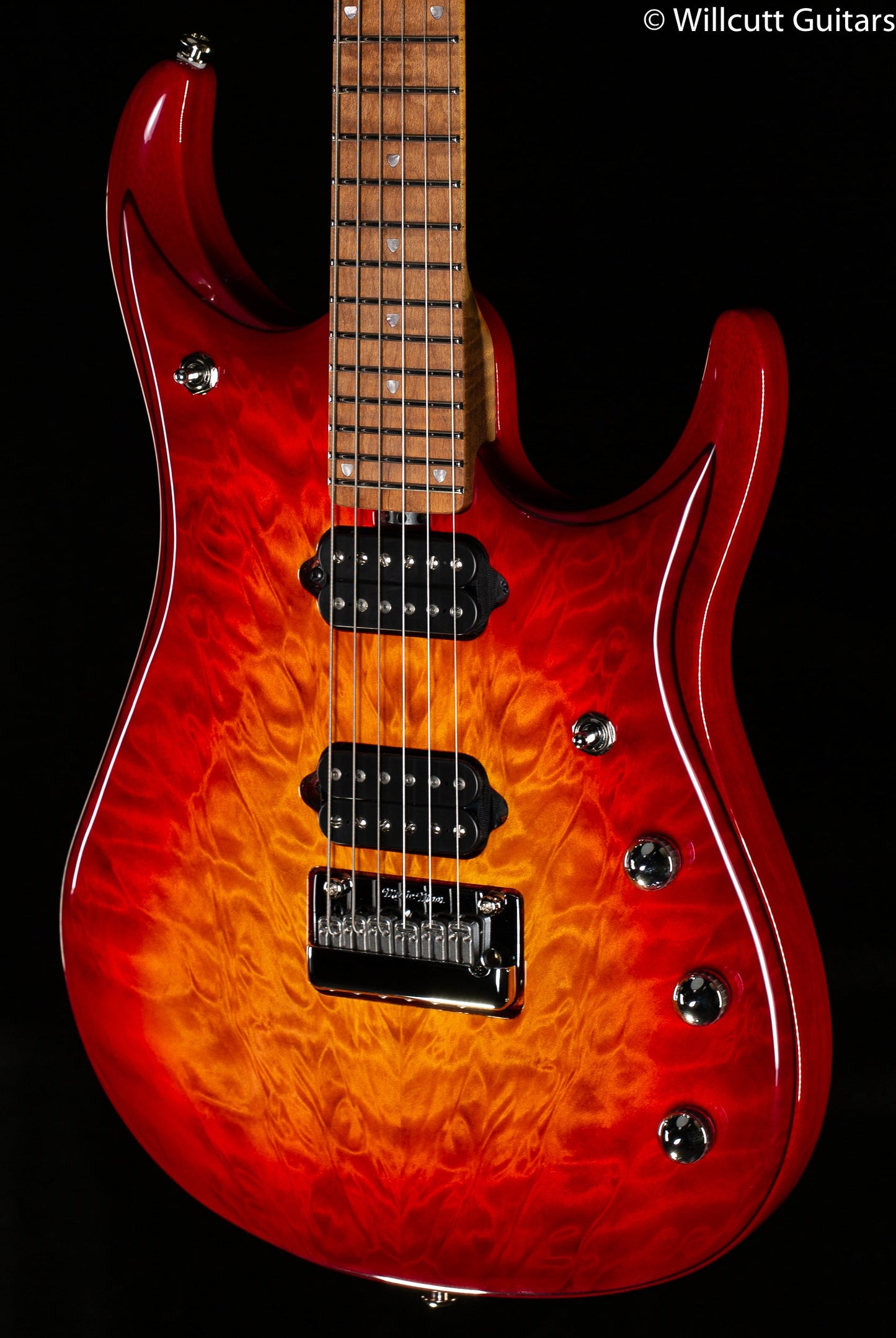 Ernie Ball Music Man JP15 Lava Burst Quilt Willcutt Limited (676)