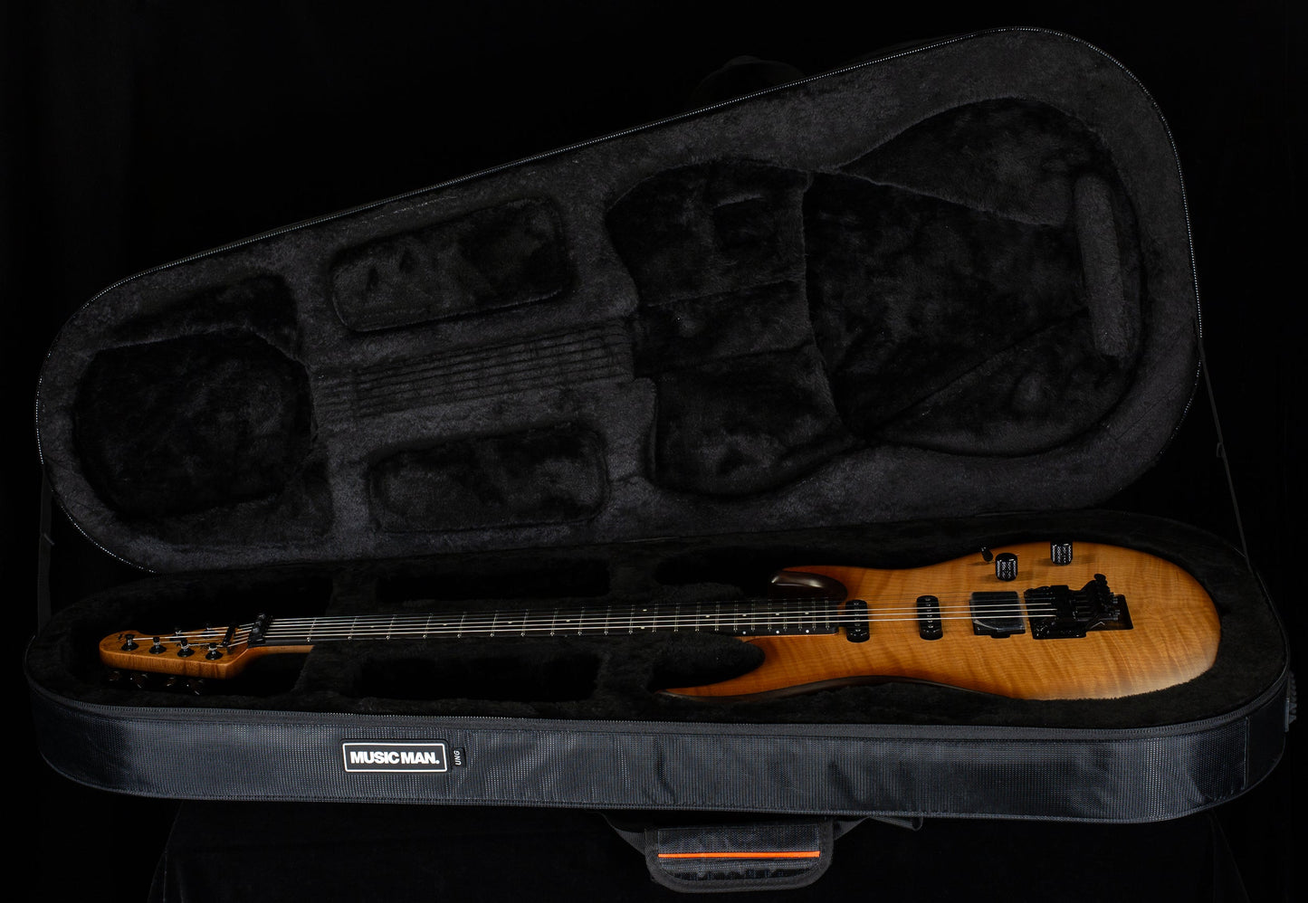 Ernie Ball Music Man Luke 4 HSS Floyd Rose Steamroller (845)