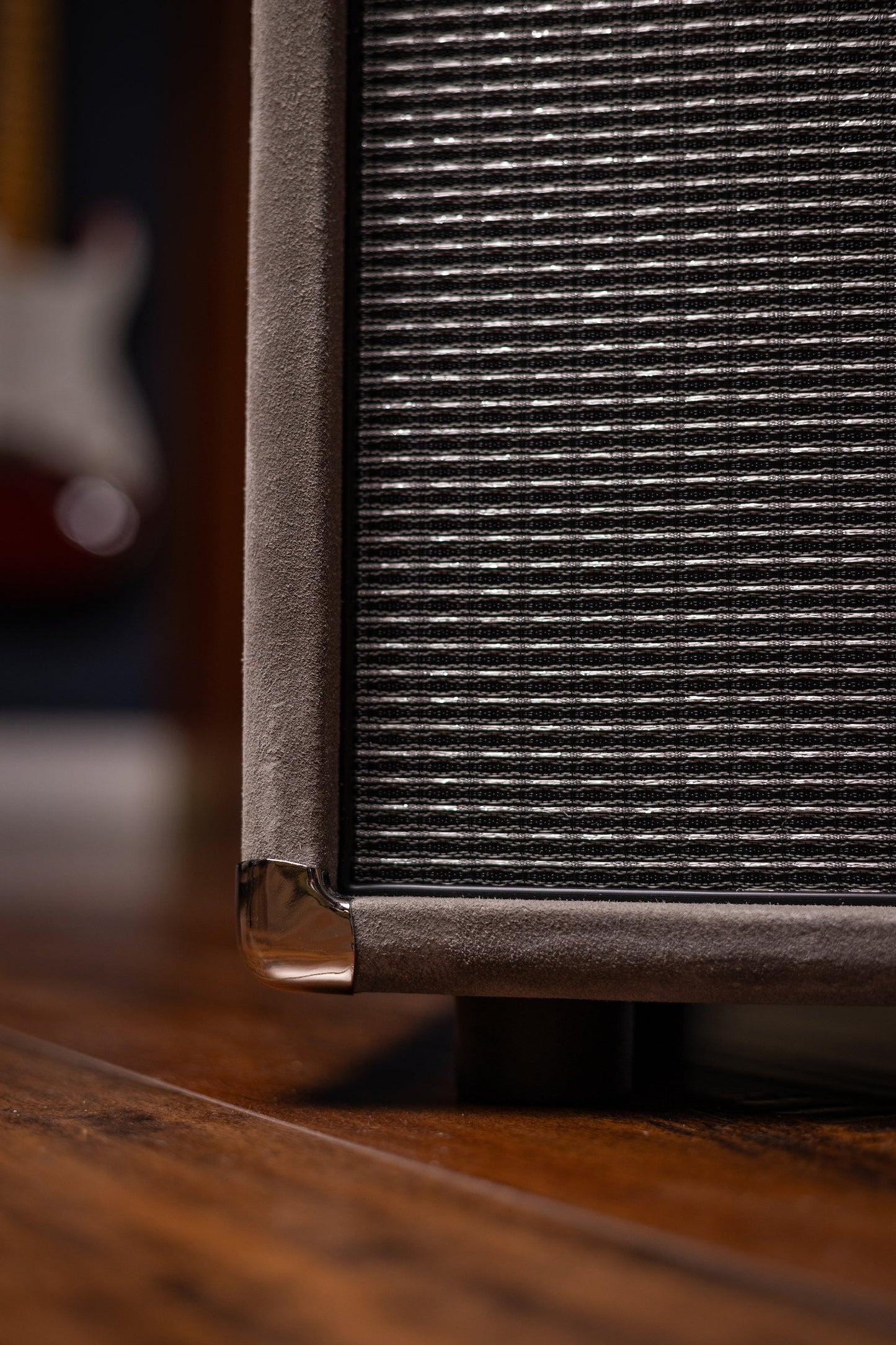 IN STOCK | Two-Rock Traditional Clean 100 Watt 1x12” Tube Combo Amp - Dark Grey Suede, Vintage Silver Cloth, Black Piping, Silver Knobs