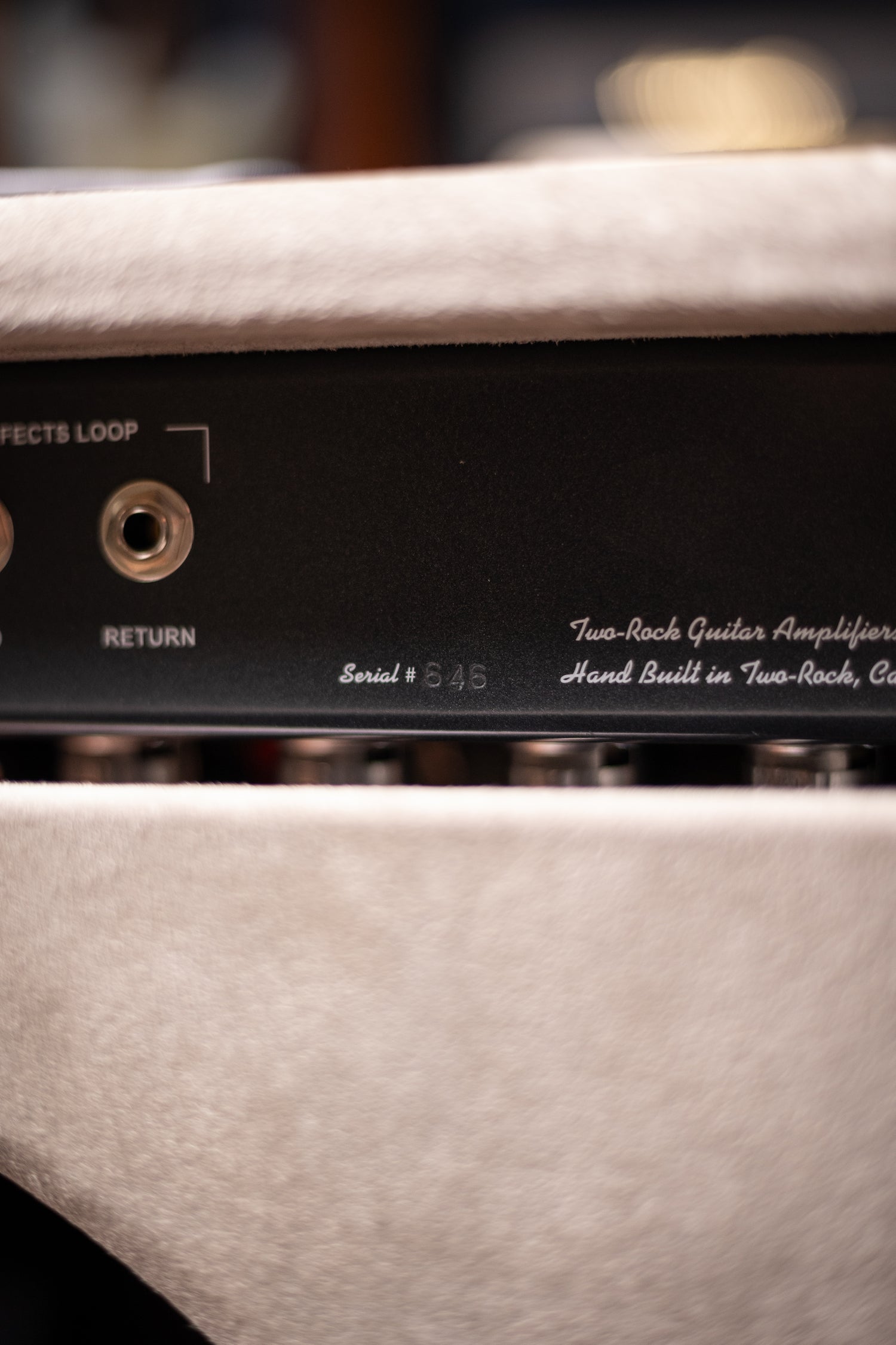 IN STOCK | Two-Rock Traditional Clean 100 Watt 1x12” Tube Combo Amp - Dark Grey Suede, Vintage Silver Cloth, Black Piping, Silver Knobs