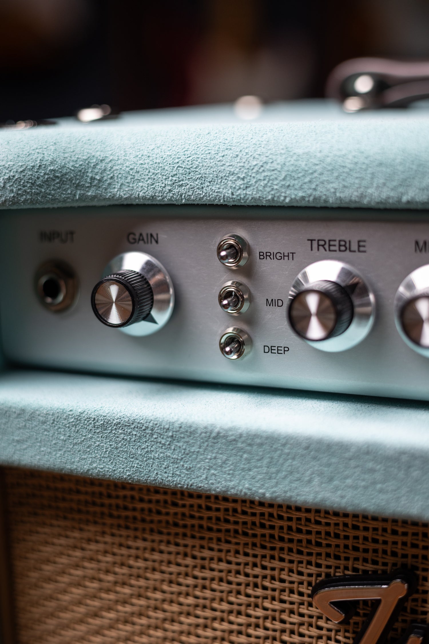 PRE-ORDER | Two-Rock Studio Signature Combo - Silver Anodize, Mint Suede, Cane Cloth, Buckskin Piping, Silver Knobs