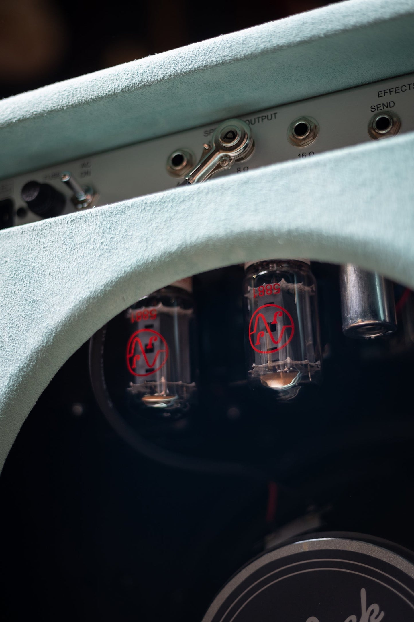 PRE-ORDER | Two-Rock Studio Signature Combo - Silver Anodize, Mint Suede, Cane Cloth, Buckskin Piping, Silver Knobs