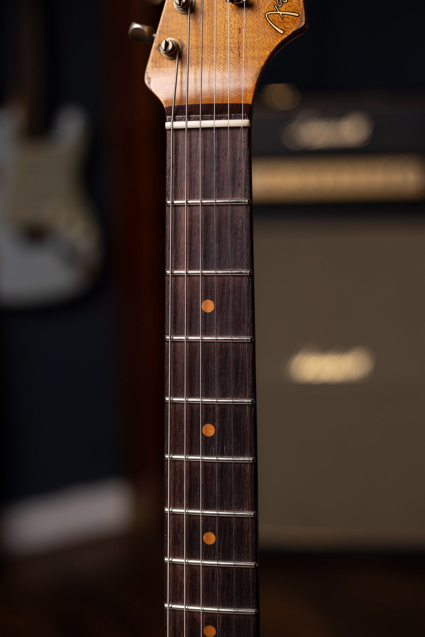 2024 Fender Custom Shop Limited Editon Roasted Maple ‘61 Stratocster Super Heavy Relic Electric Guitar - Sherwood Over Sunburst