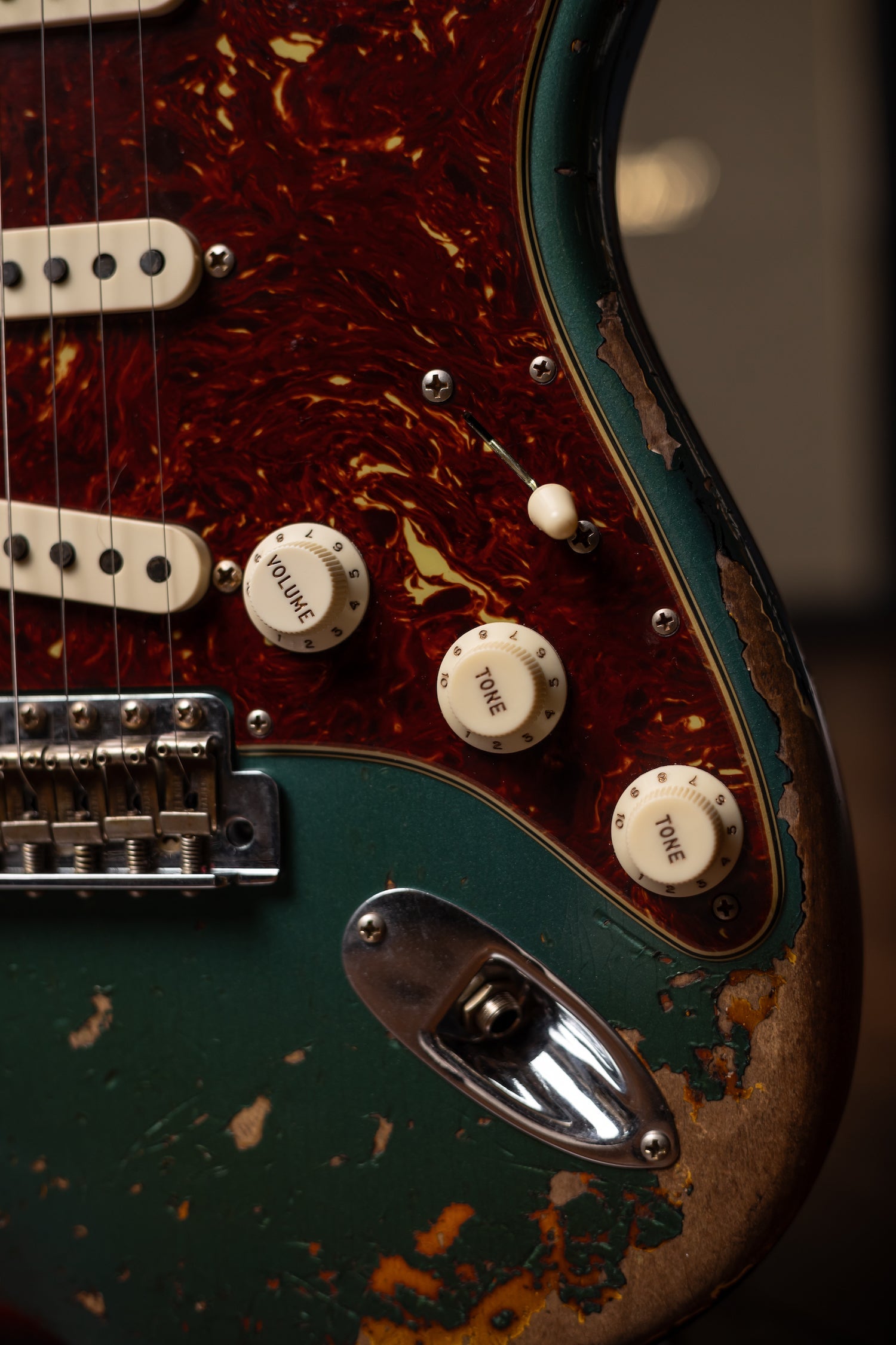 2024 Fender Custom Shop Limited Editon Roasted Maple ‘61 Stratocster Super Heavy Relic Electric Guitar - Sherwood Over Sunburst