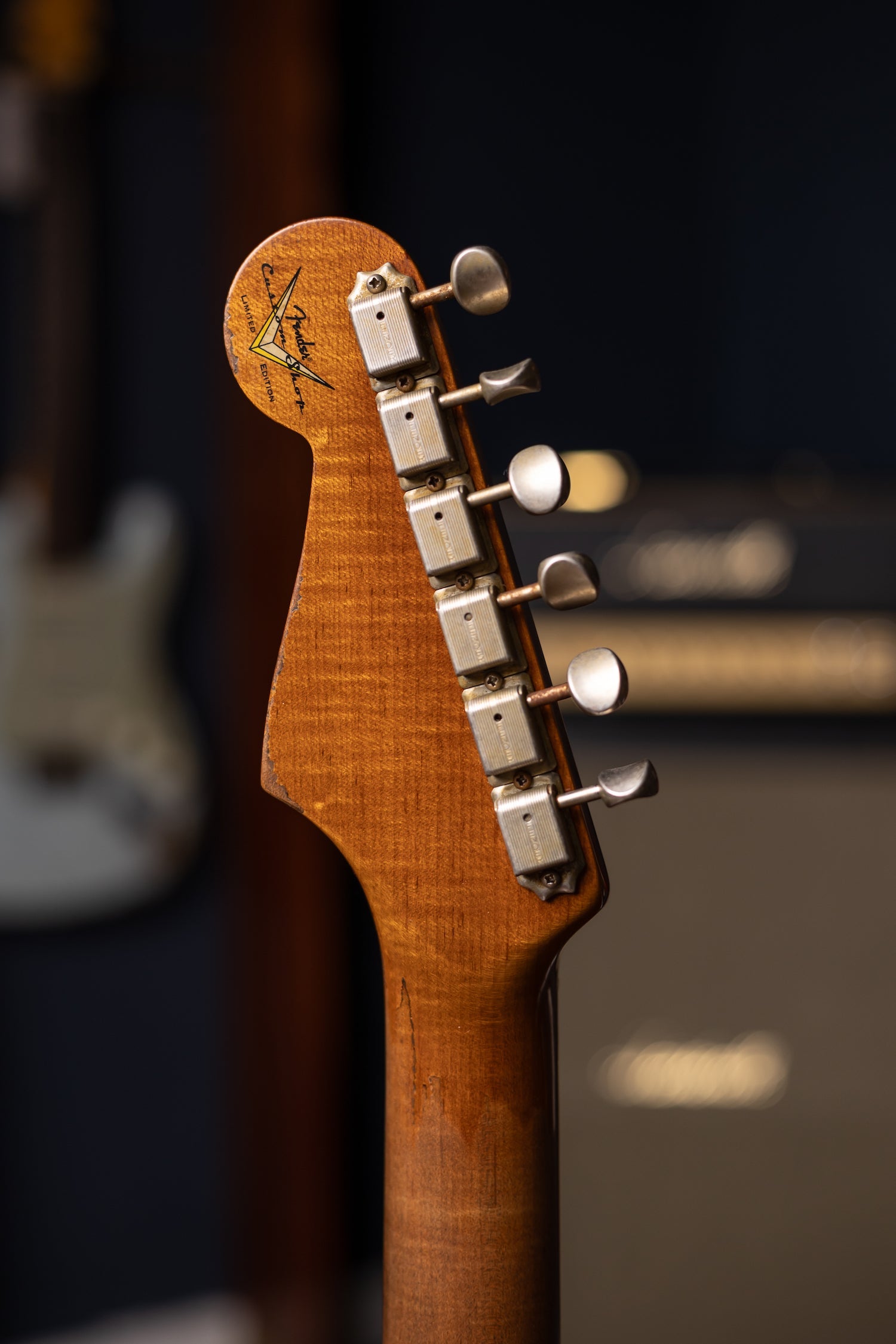2024 Fender Custom Shop Limited Editon Roasted Maple ‘61 Stratocster Super Heavy Relic Electric Guitar - Sherwood Over Sunburst