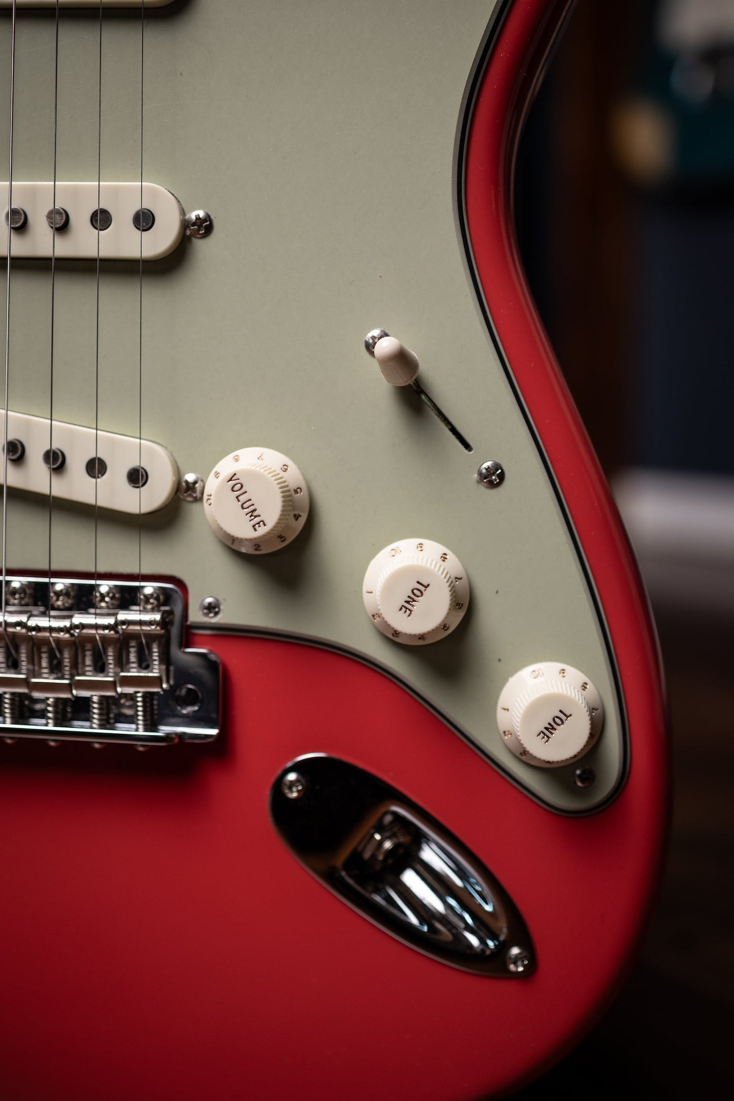 Fender Custom Shop Vintage Custom 1959 Stratocaster Electric Guitar - Fiesta Red