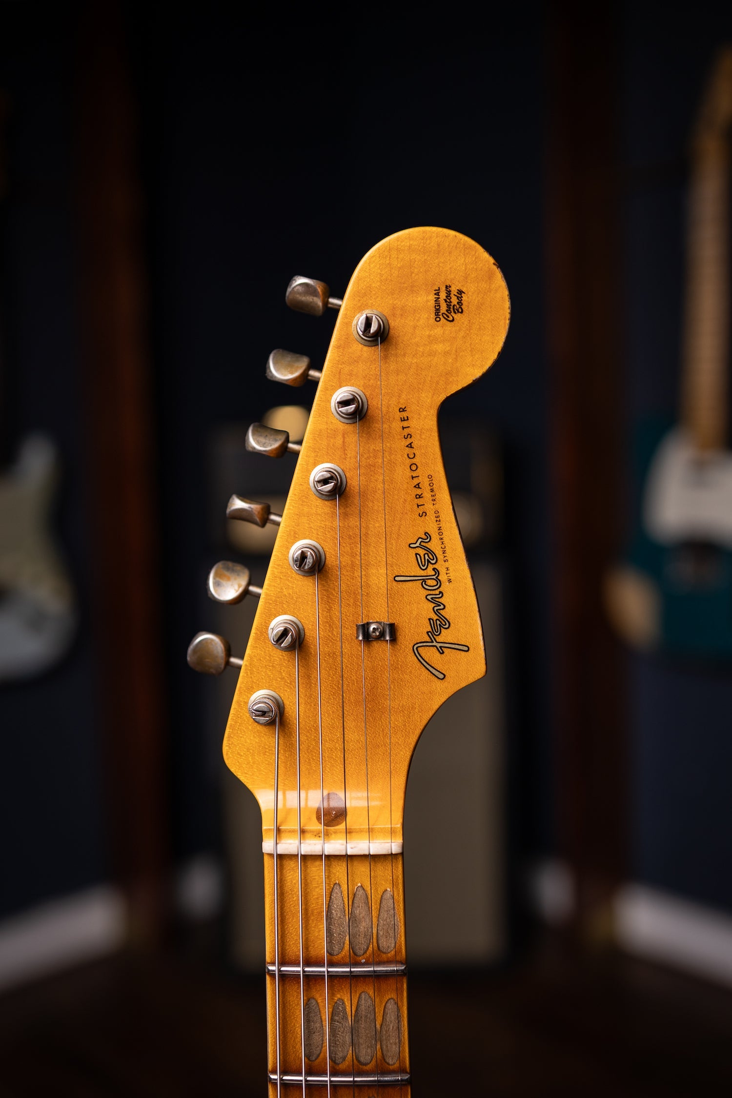 Fender Custom Shop Stratocaster 1957 Heavy Relic Electric Guitar - Aged 2-Color Sunburst