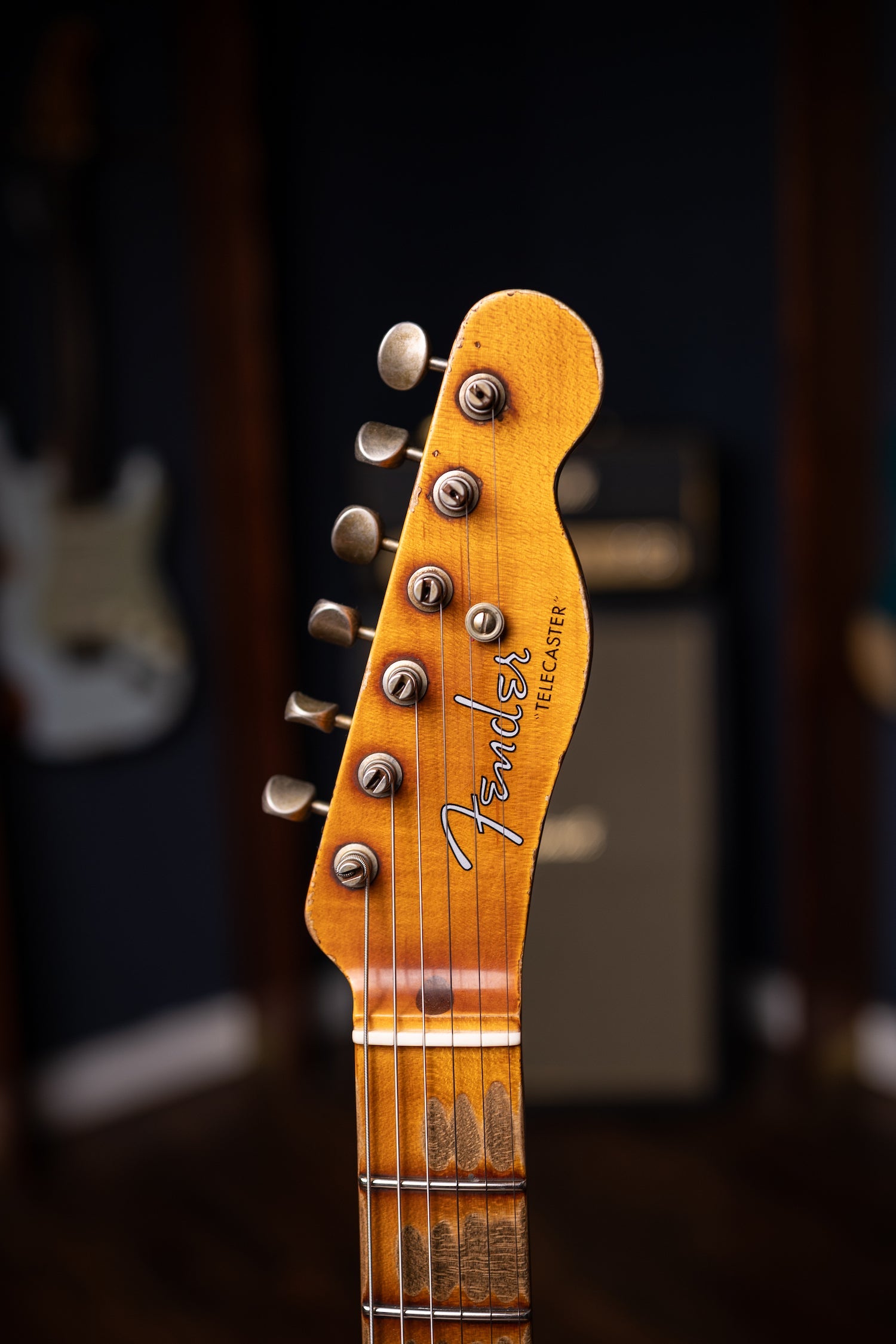 Fender Telecaster '52 Super Heavy Relic 1-Piece Quartersawn Maple Neck Electric Guitar - Aged Nocaster Blonde