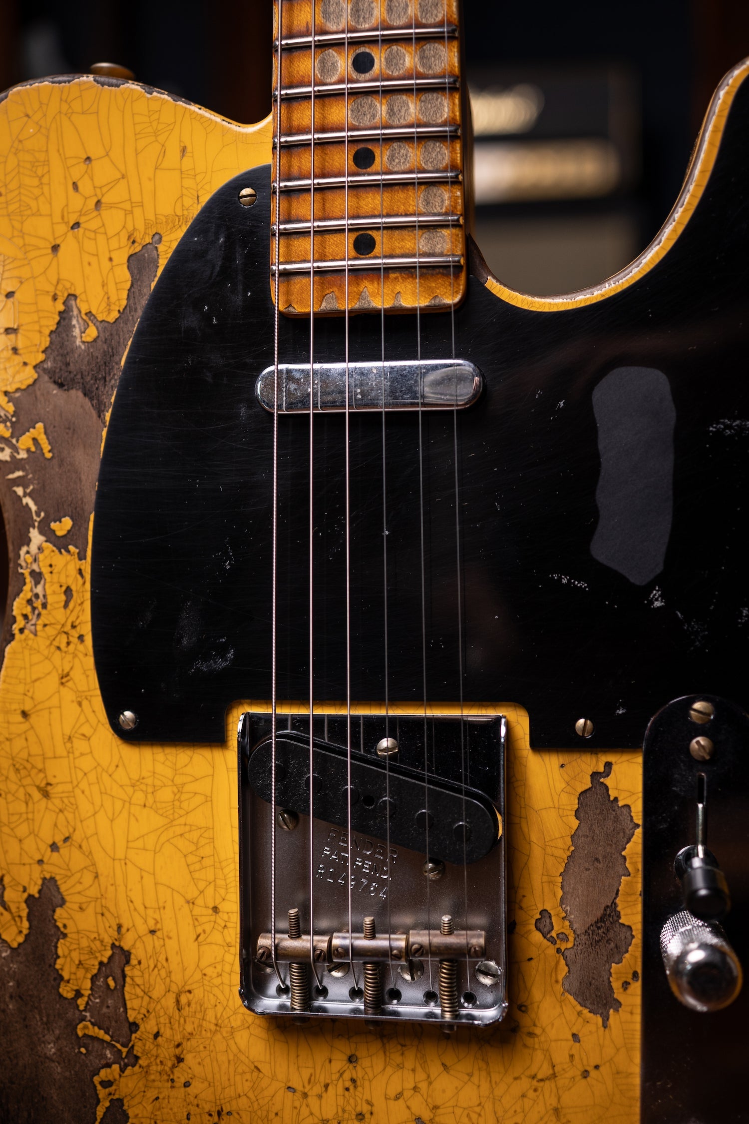 Fender Telecaster '52 Super Heavy Relic 1-Piece Quartersawn Maple Neck Electric Guitar - Aged Nocaster Blonde