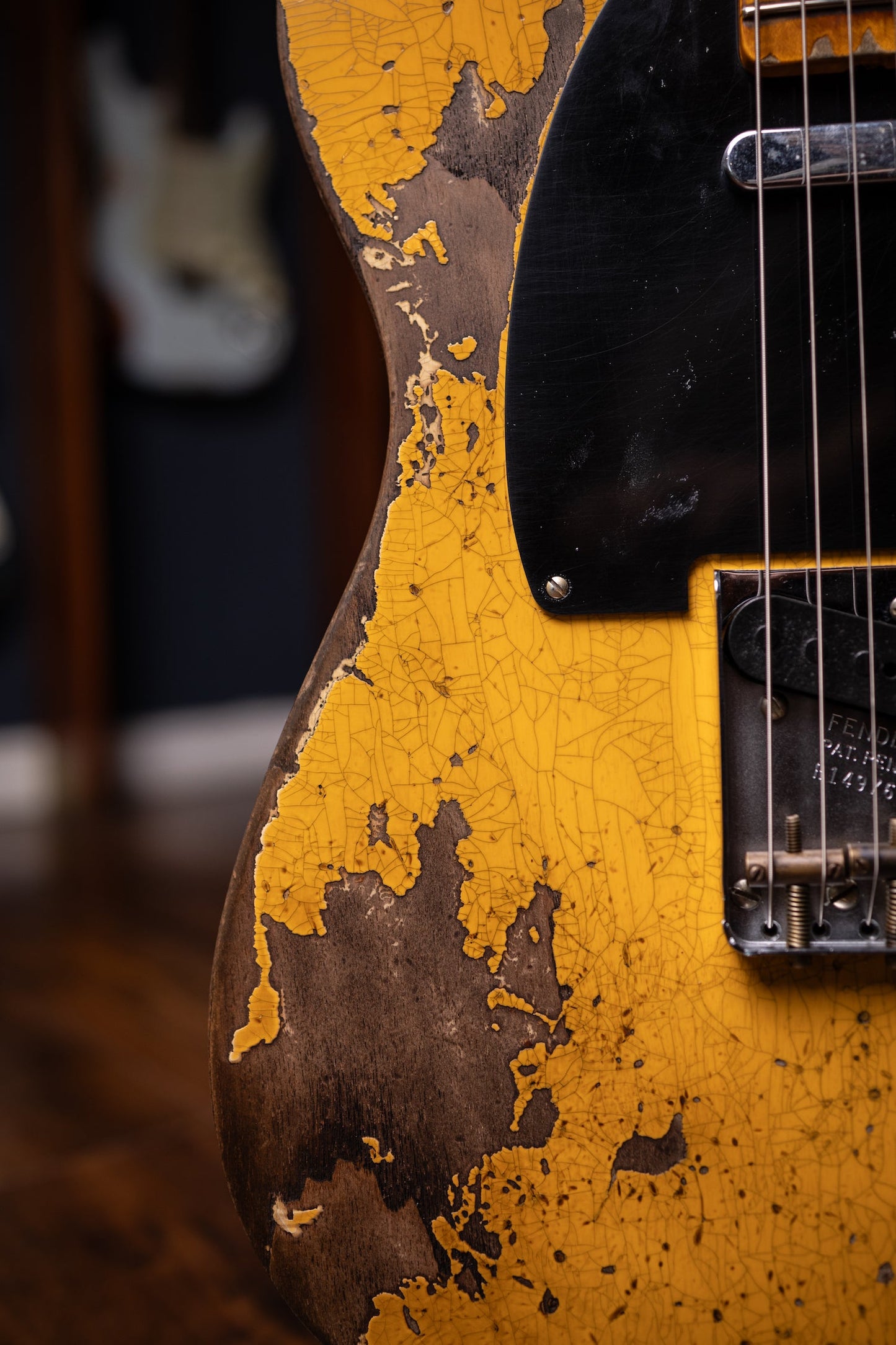 Fender Telecaster '52 Super Heavy Relic 1-Piece Quartersawn Maple Neck Electric Guitar - Aged Nocaster Blonde