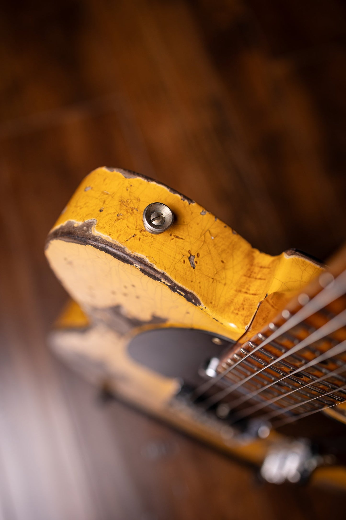 Fender Telecaster '52 Super Heavy Relic 1-Piece Quartersawn Maple Neck Electric Guitar - Aged Nocaster Blonde