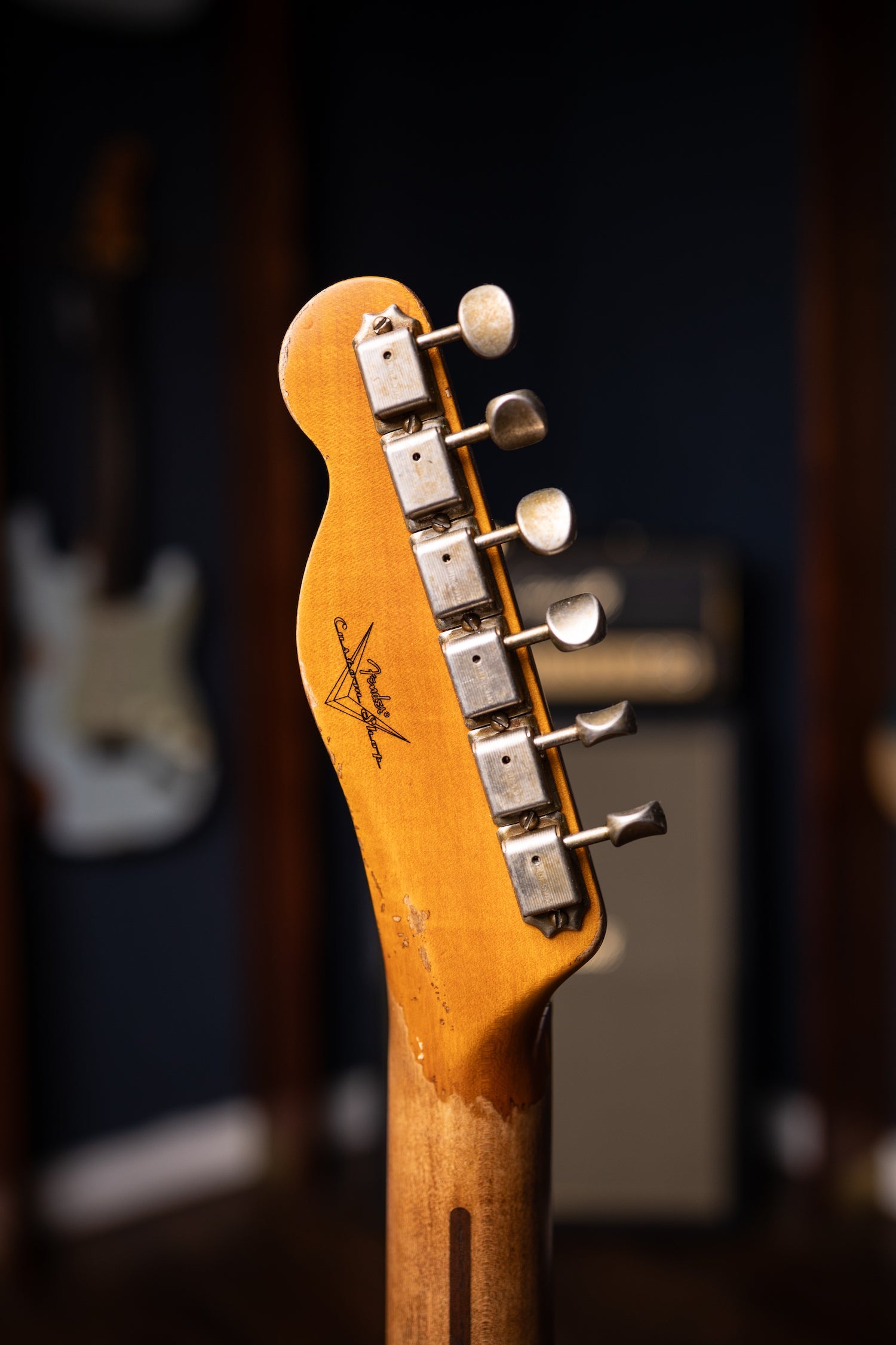 Fender Telecaster '52 Super Heavy Relic 1-Piece Quartersawn Maple Neck Electric Guitar - Aged Nocaster Blonde