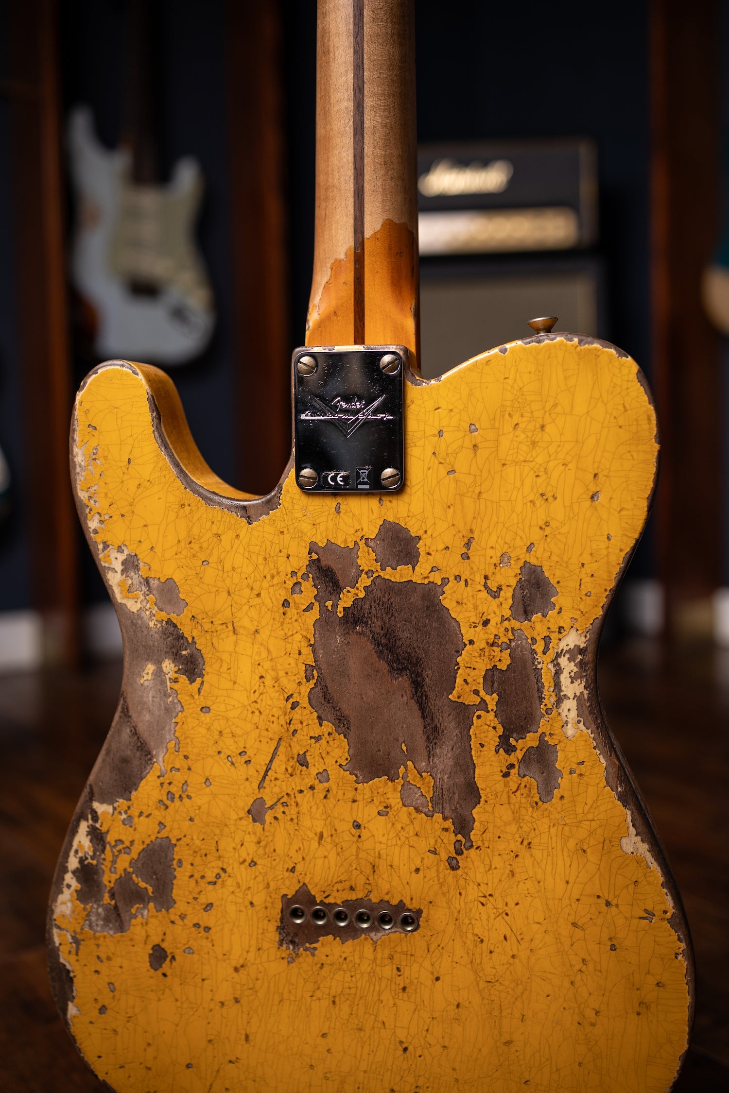 Fender Telecaster '52 Super Heavy Relic 1-Piece Quartersawn Maple Neck Electric Guitar - Aged Nocaster Blonde