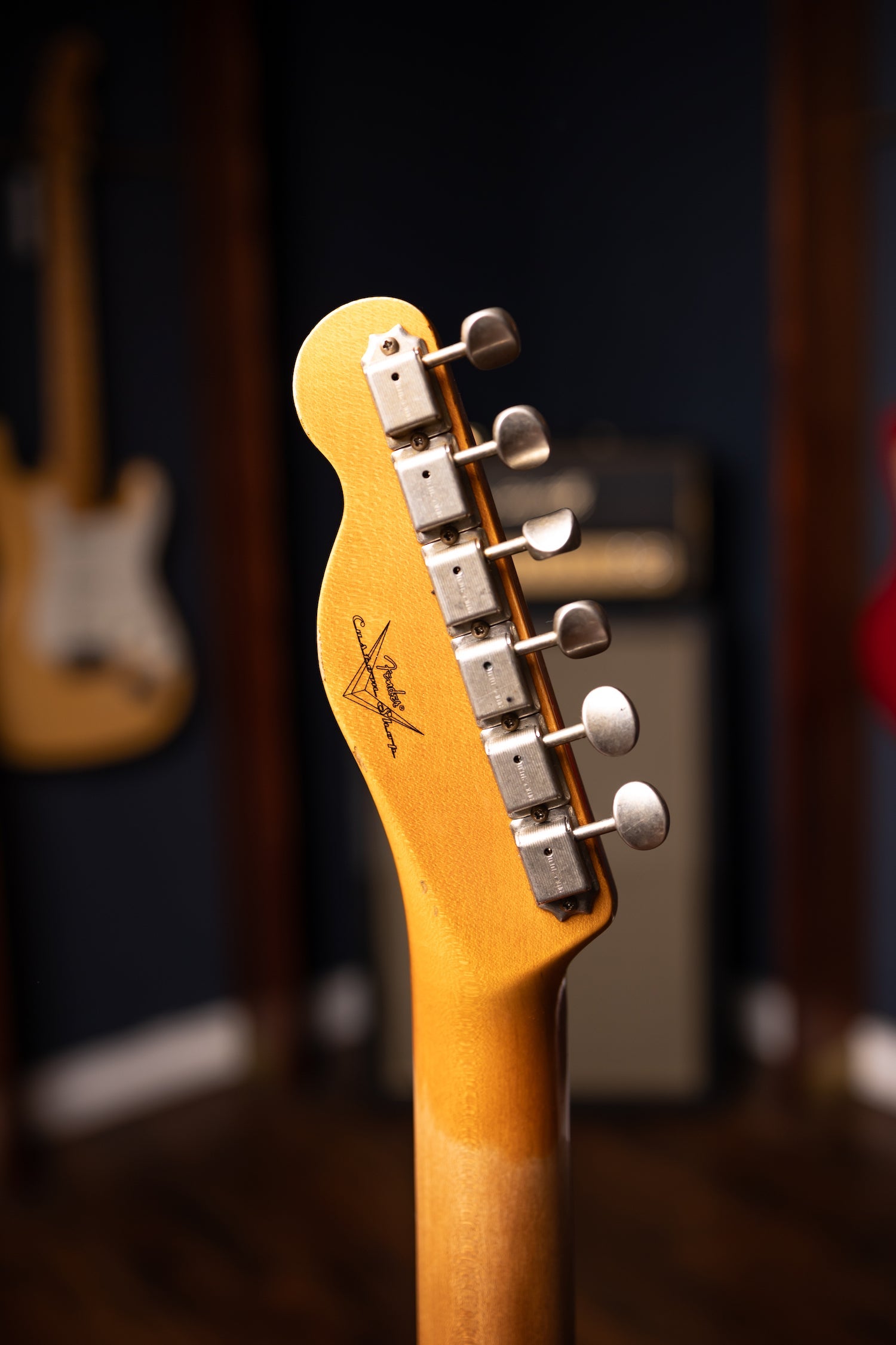 Fender Custom Shop 1961 Telecaster Heavy Relic Electric Guitar - Faded Aged Candy Apple Red