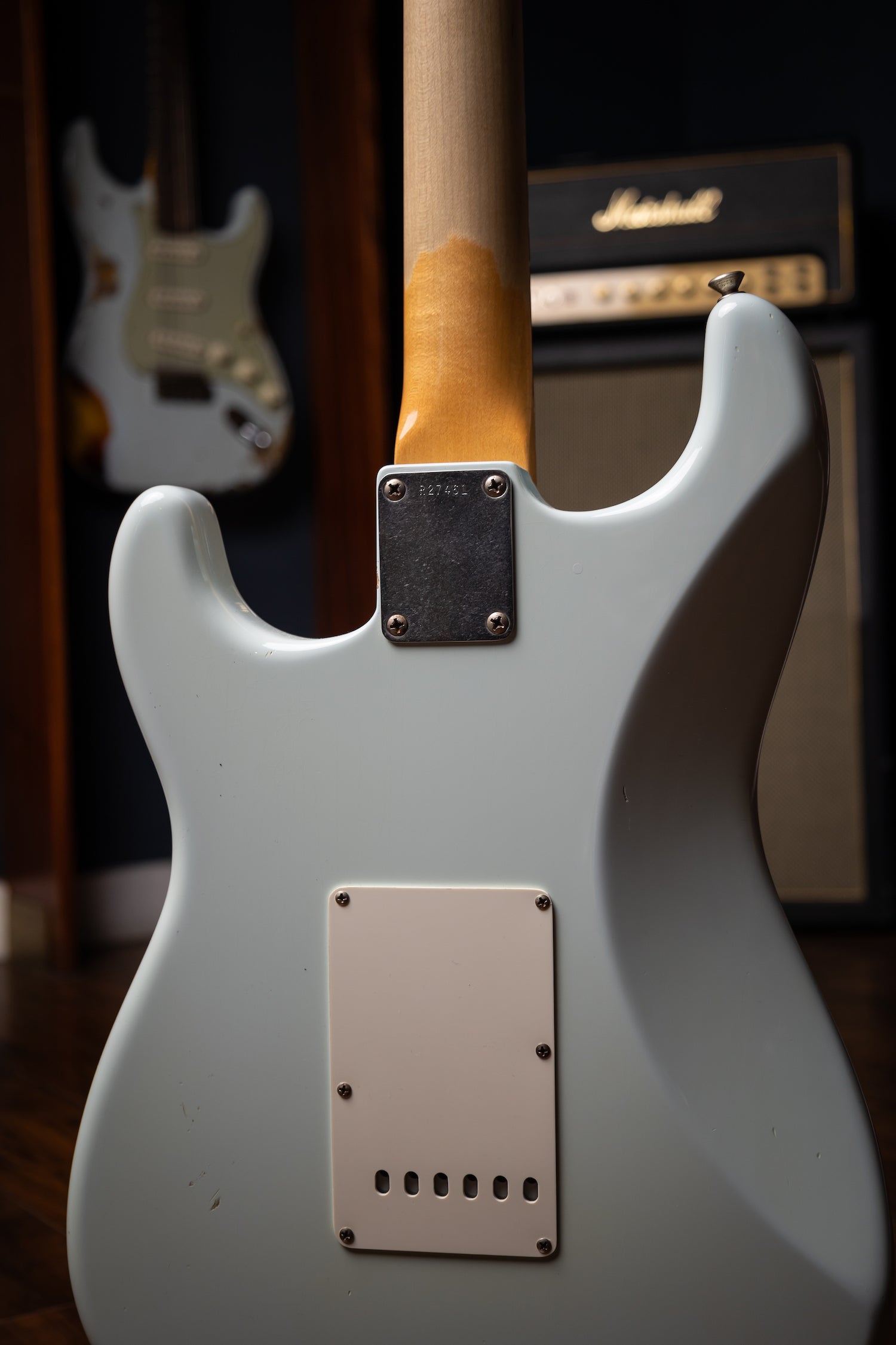 2005 Fender Custom Shop 1959 Stratocaster Master Design John English Electric Guitar - Sonic Blue